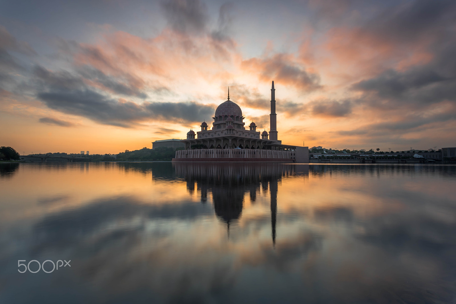 Sony a7 + Canon EF 17-40mm F4L USM sample photo. Majestic sunrise over the lake photography