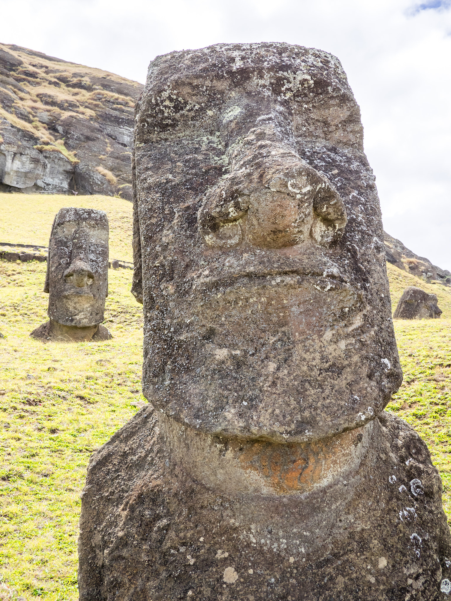 Olympus OM-D E-M1 + Panasonic Lumix G 20mm F1.7 ASPH sample photo. The big nosed moai photography