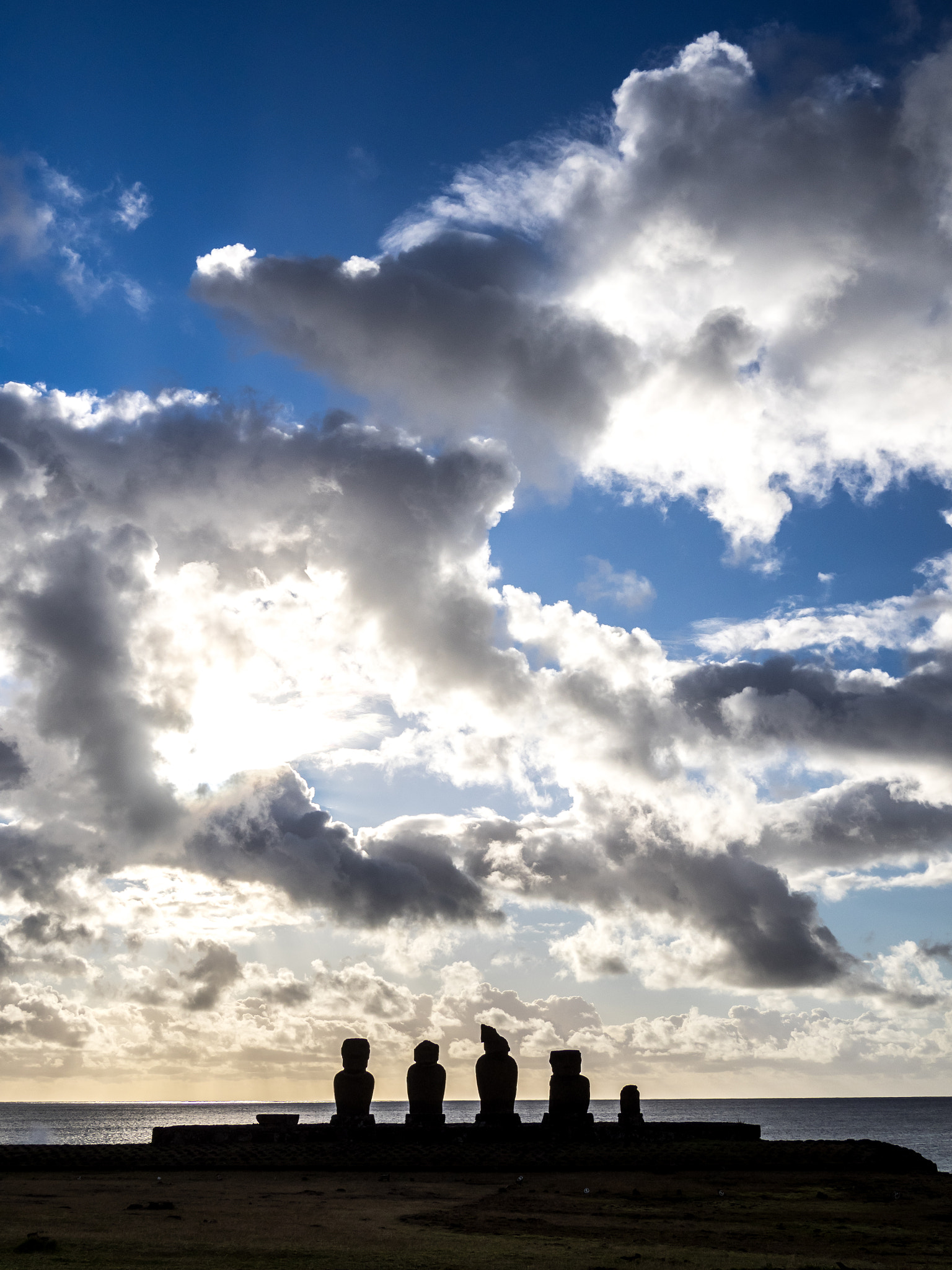 Olympus OM-D E-M1 + Panasonic Lumix G 20mm F1.7 ASPH sample photo. Ahu tahai sunset photography