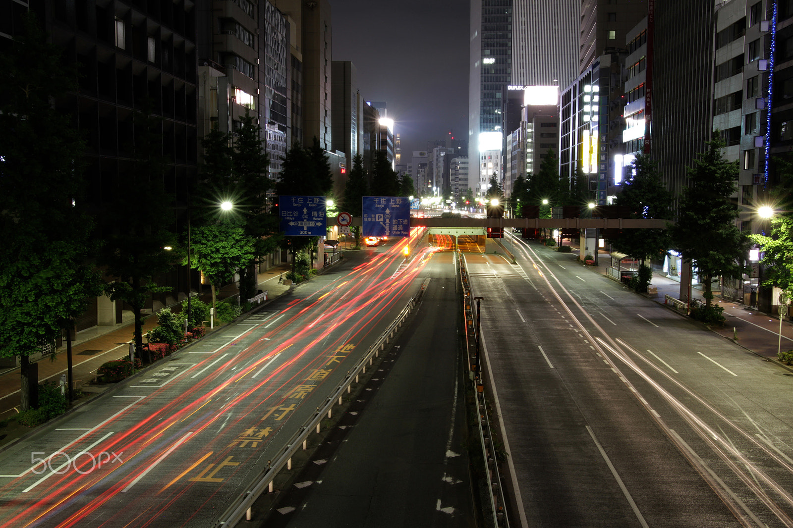 Canon 18-35mm sample photo. Tokyo highway photography