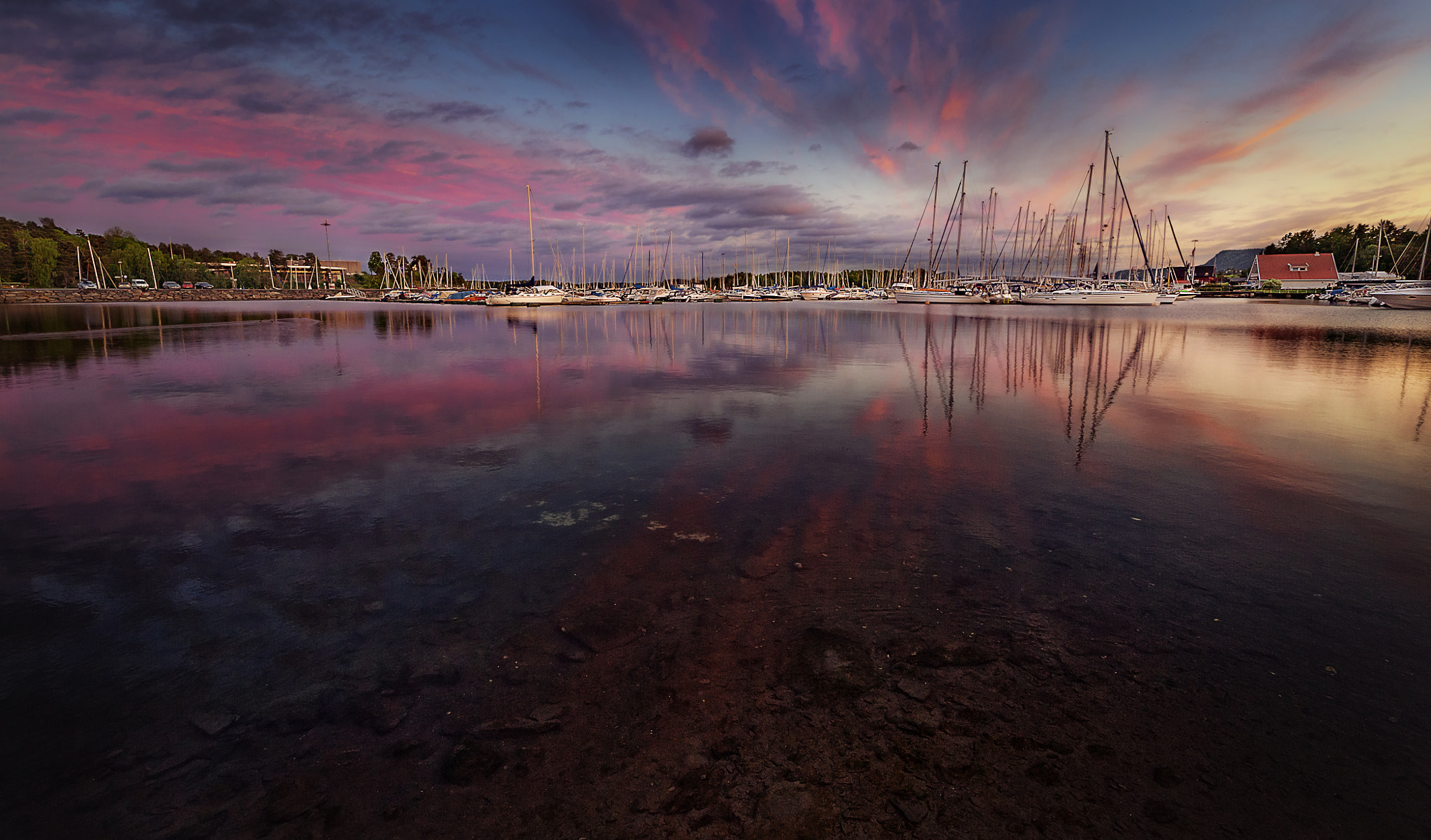 Nikon D3 sample photo. Sunset photography