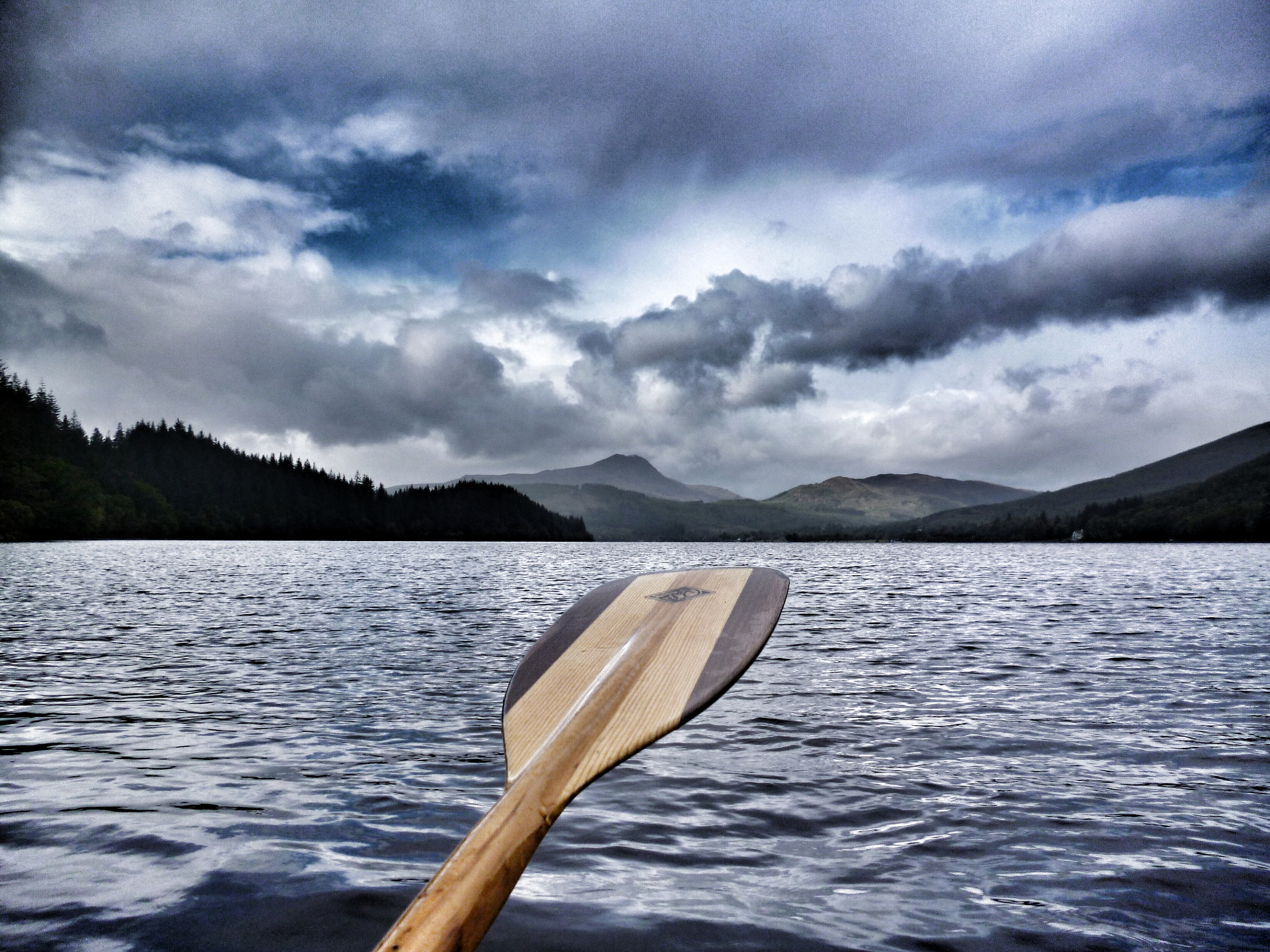 Panasonic DMC-FS16 sample photo. Looking at the back of ben lomond from loch ard photography