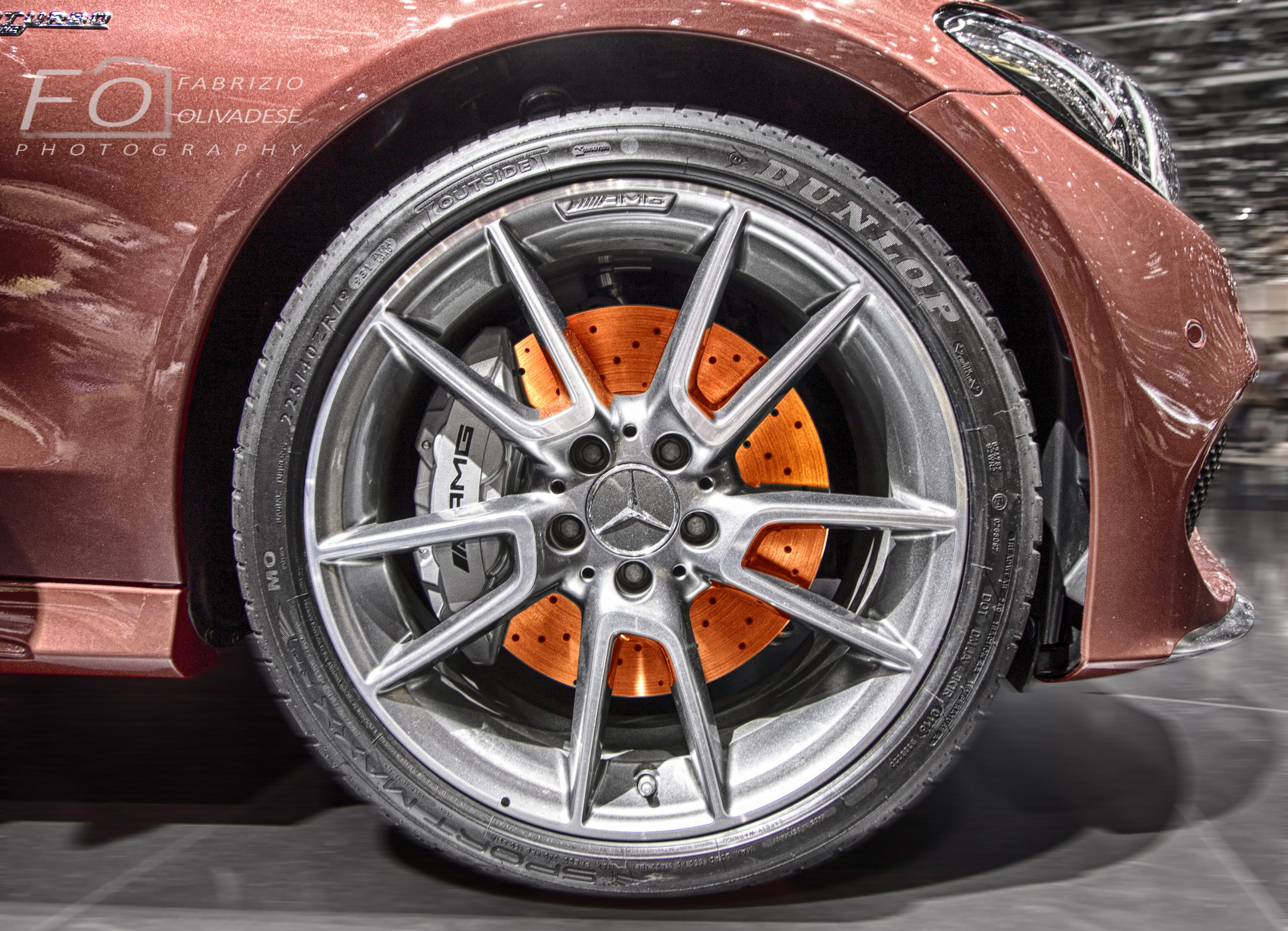 Canon EF-S 10-22mm F3.5-4.5 USM sample photo. Red amg brake photography