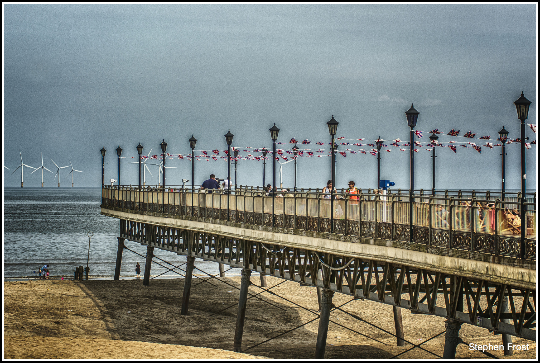 Sigma 70-200mm F2.8 EX DG OS HSM sample photo. Skegness pier uk photography