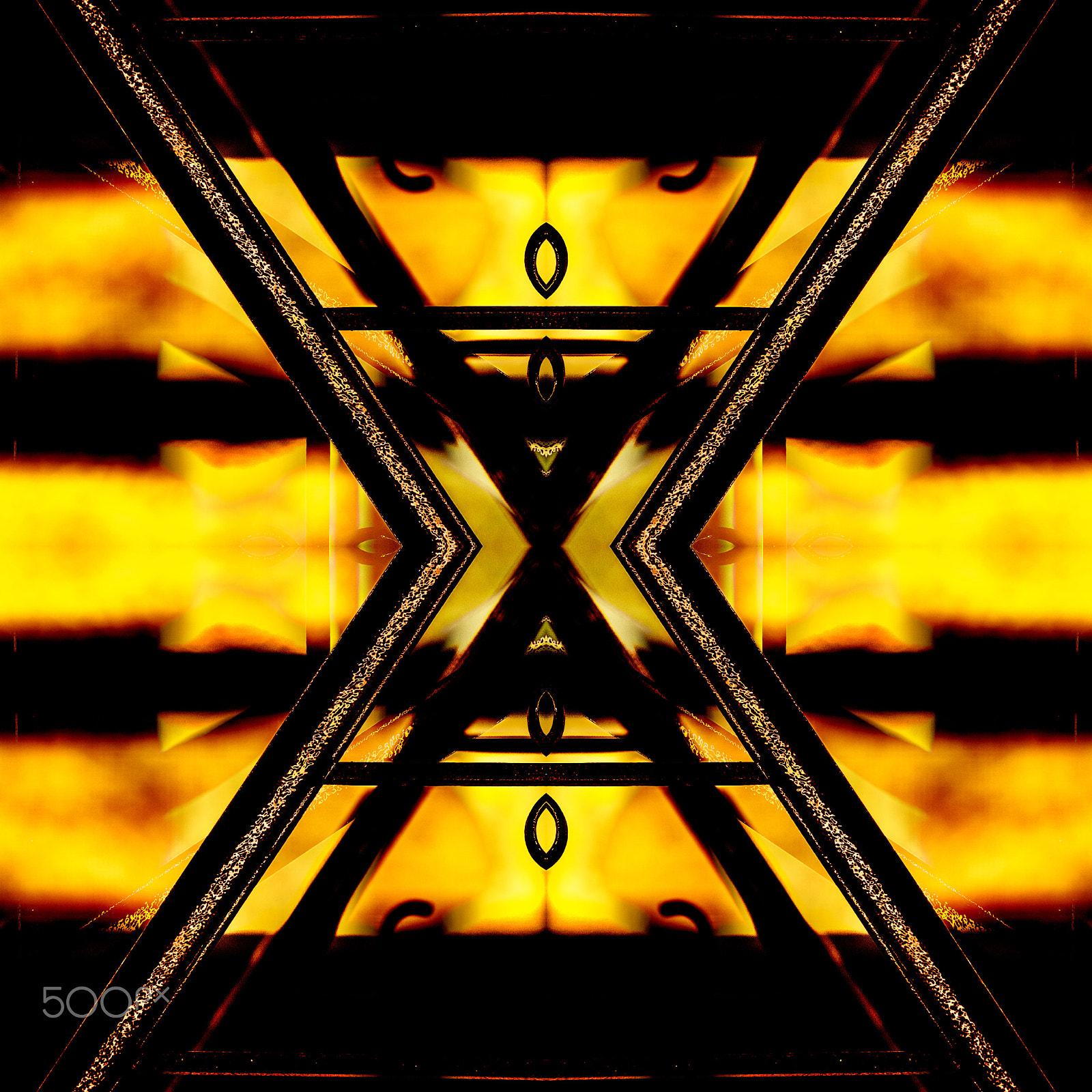 Nikon D70 sample photo. Abstract geometric and symmetric colorful background photography