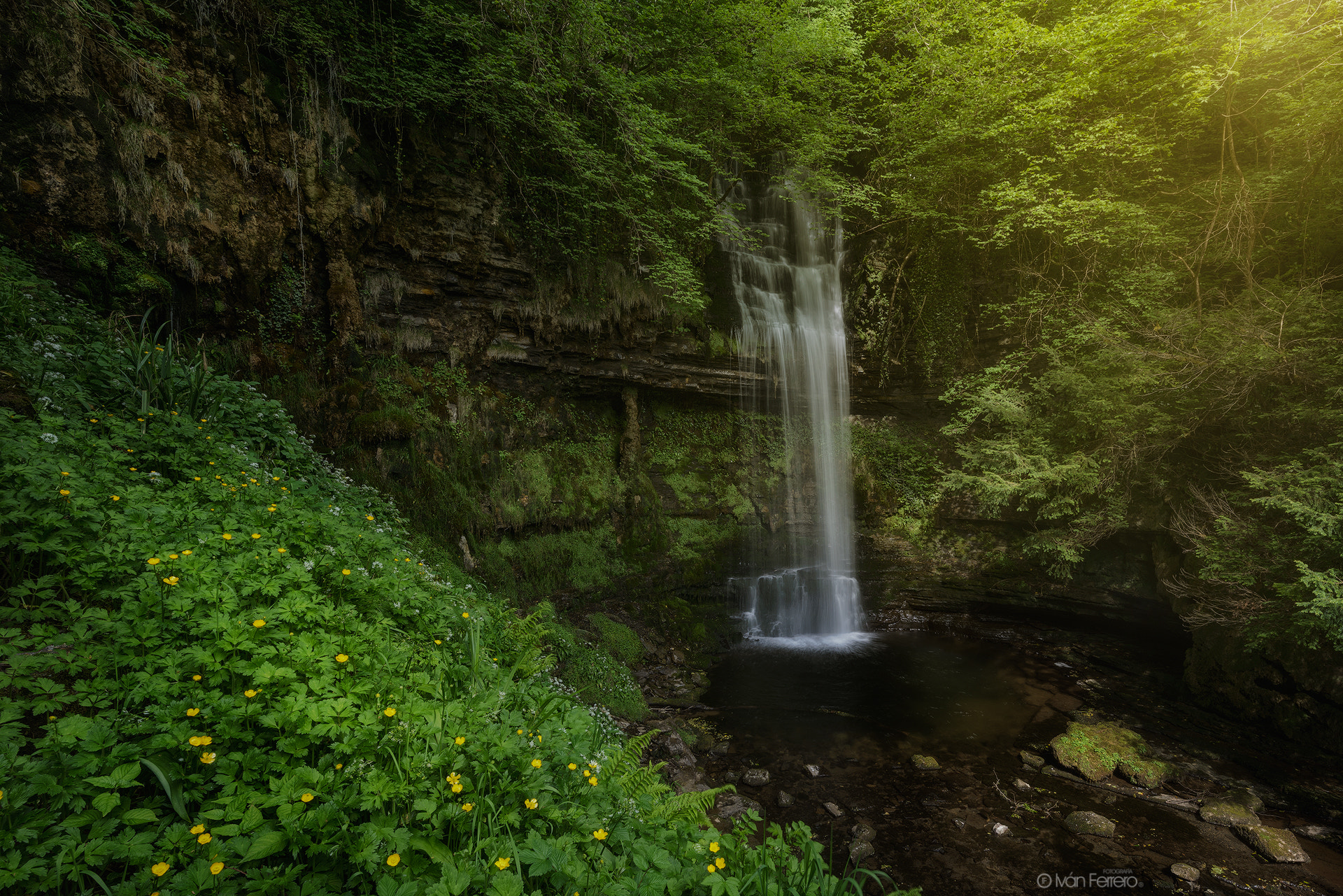 Tamron SP 15-30mm F2.8 Di VC USD sample photo. Glencar waterfall photography