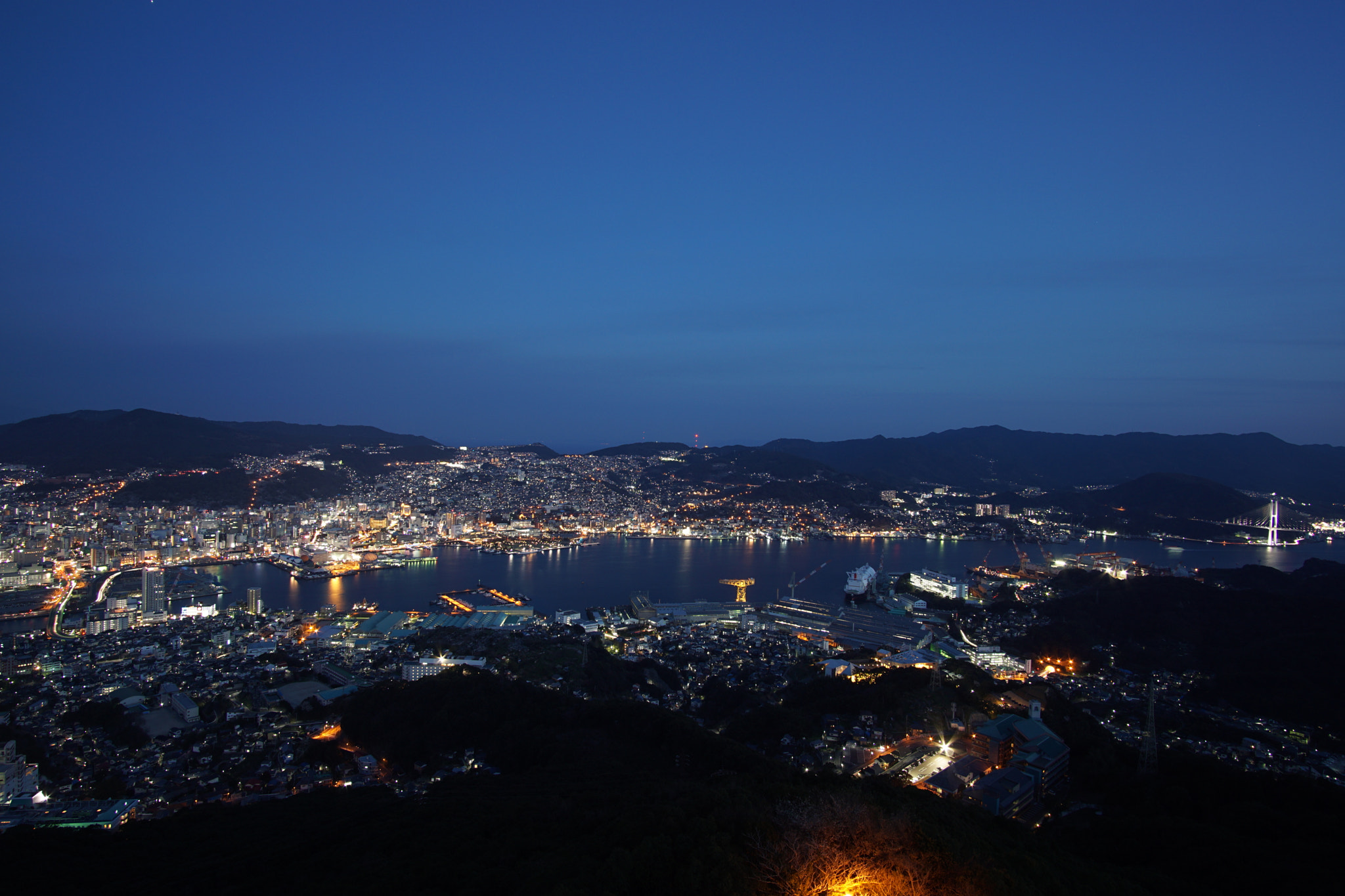 Samyang 12mm F2.0 NCS CS sample photo. Mount inasa night view photography