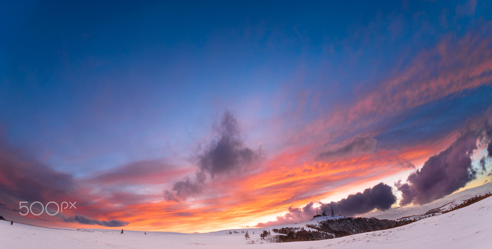 FE 16mm F3.5 Fisheye sample photo. Snow covered photography