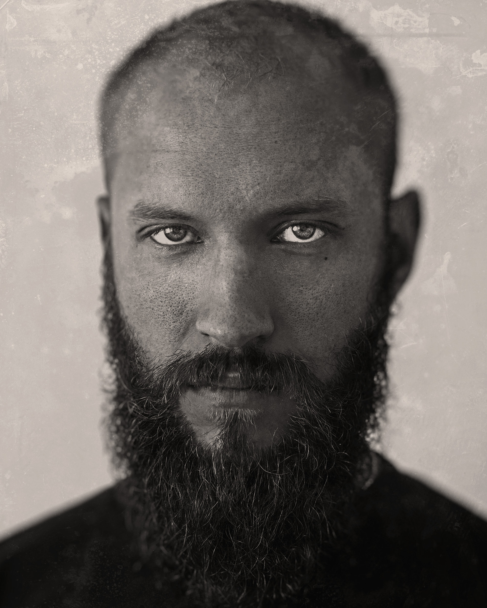 Olympus PEN E-PL7 + LUMIX G 20/F1.7 II sample photo. Some wetplate portrait photography