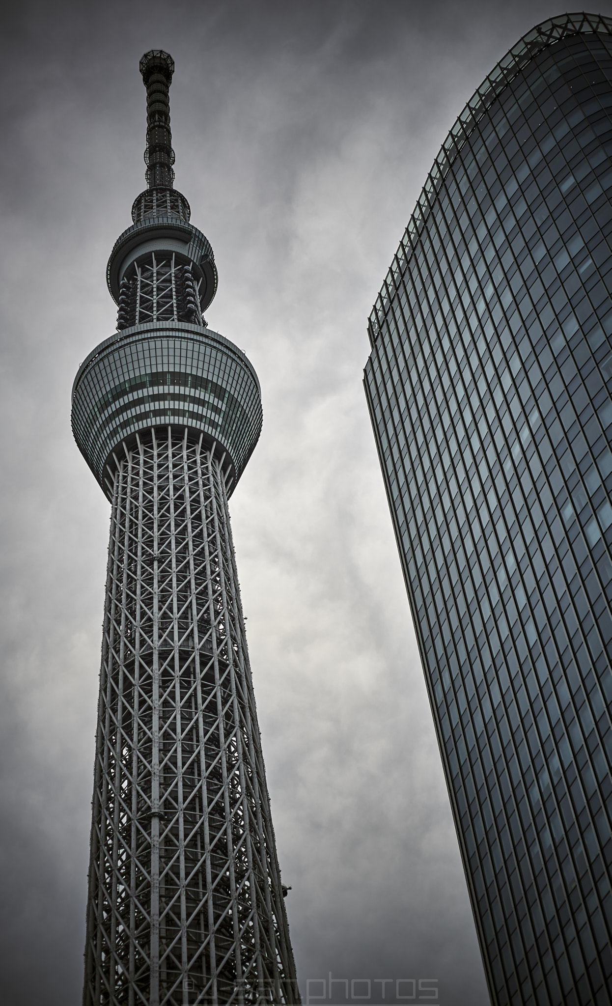 50mm F1.8 sample photo. Tokyo skytree photography
