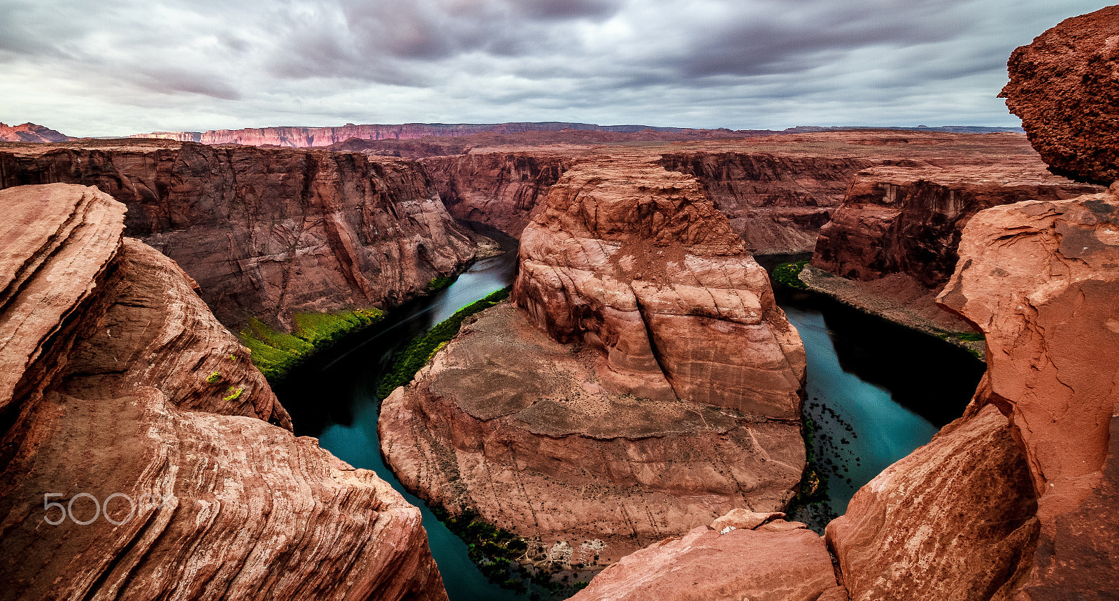 Canon EOS 7D + Canon EF-S 10-18mm F4.5–5.6 IS STM sample photo. Horseshoebend panorama photography
