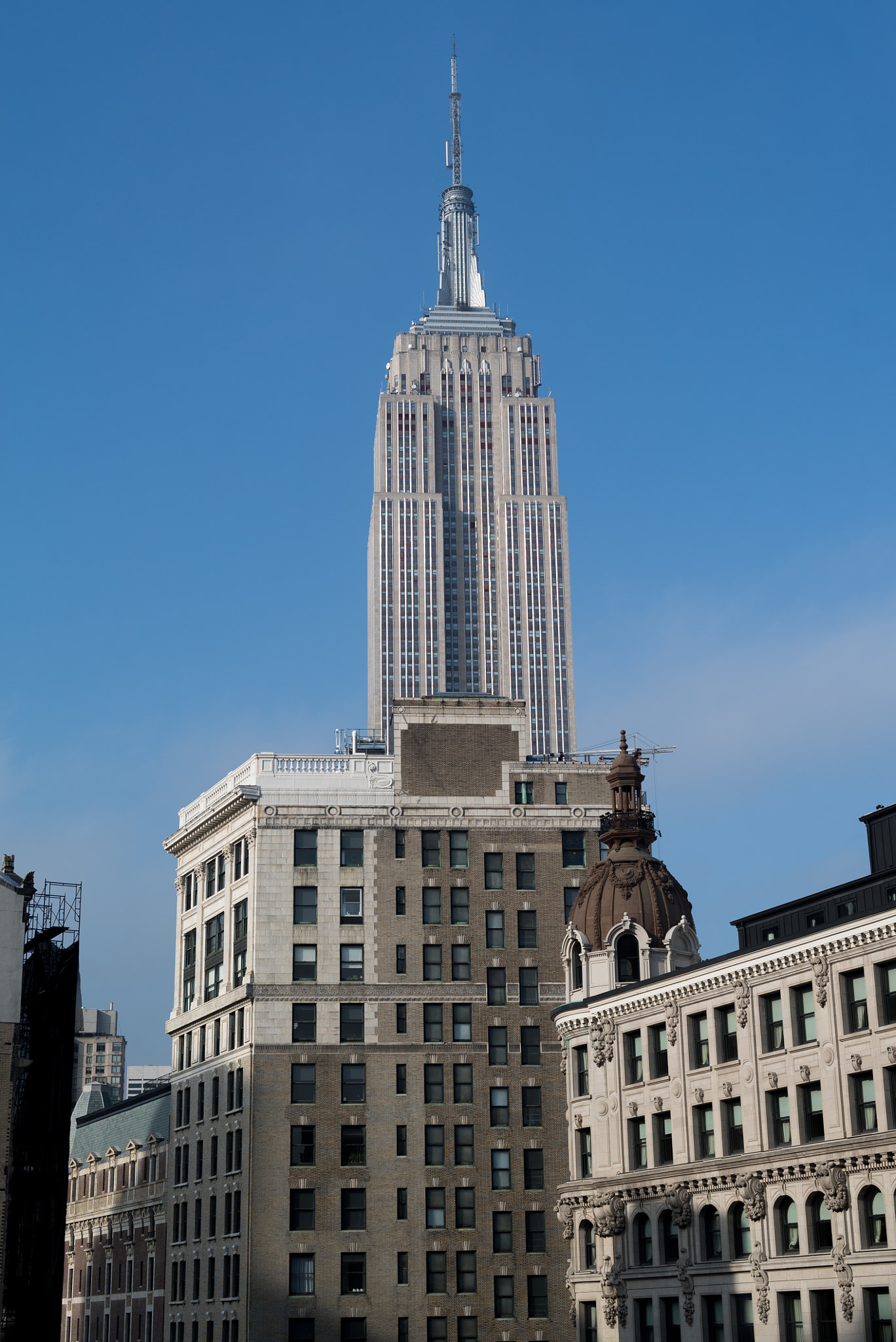 Sony a7S II + E 50mm F2 sample photo. Empire state building photography