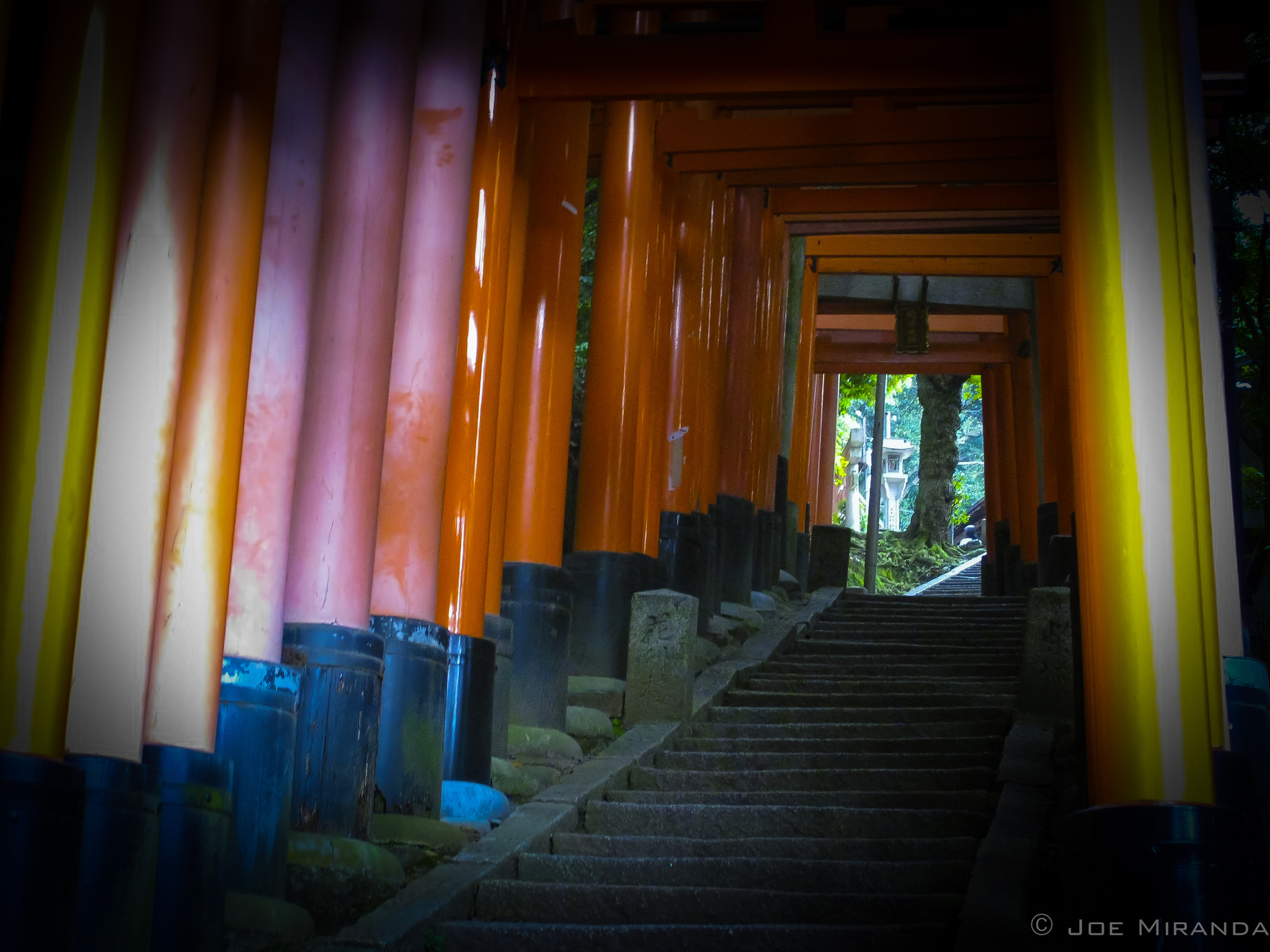 Canon PowerShot SD890 IS (Digital IXUS 970 IS / IXY Digital 820 IS) sample photo. Rainbow torri photography