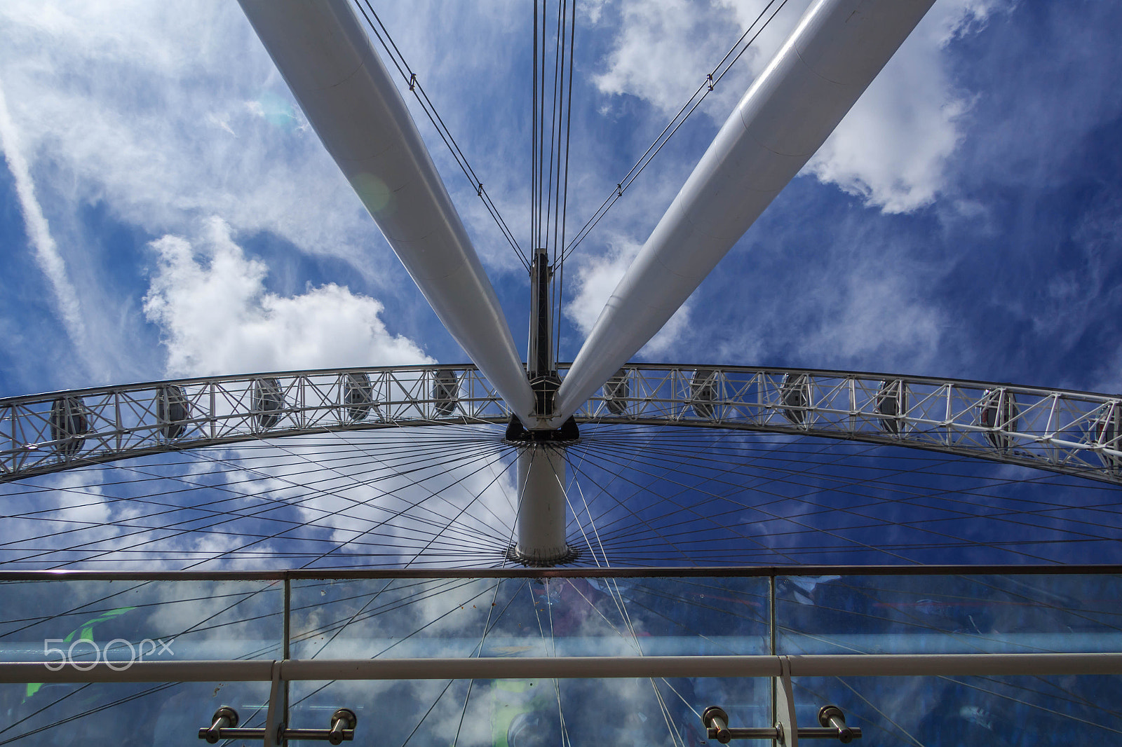 Canon EF-S 17-85mm F4-5.6 IS USM sample photo. London eye abstract photography