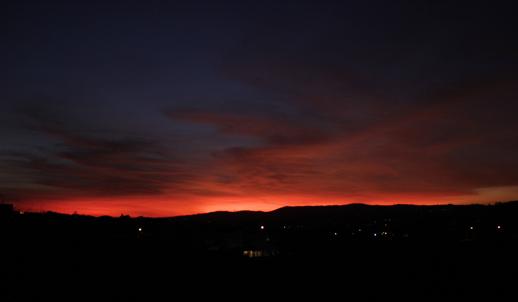 Canon EF-S 18-55mm F3.5-5.6 IS II sample photo. Por do sol em atibaia photography
