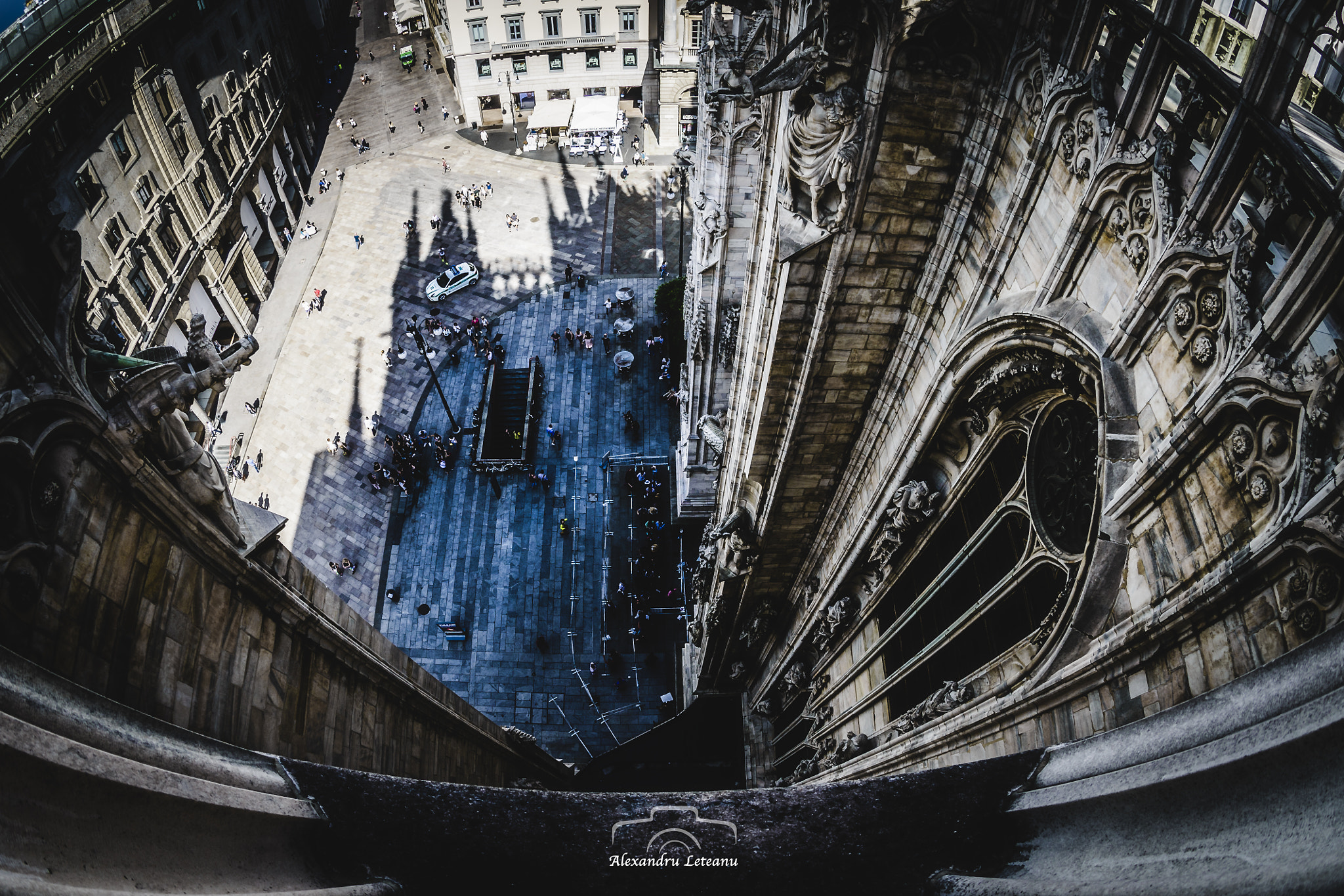 Nikon AF DX Fisheye-Nikkor 10.5mm F2.8G ED sample photo. Duomo di milano photography