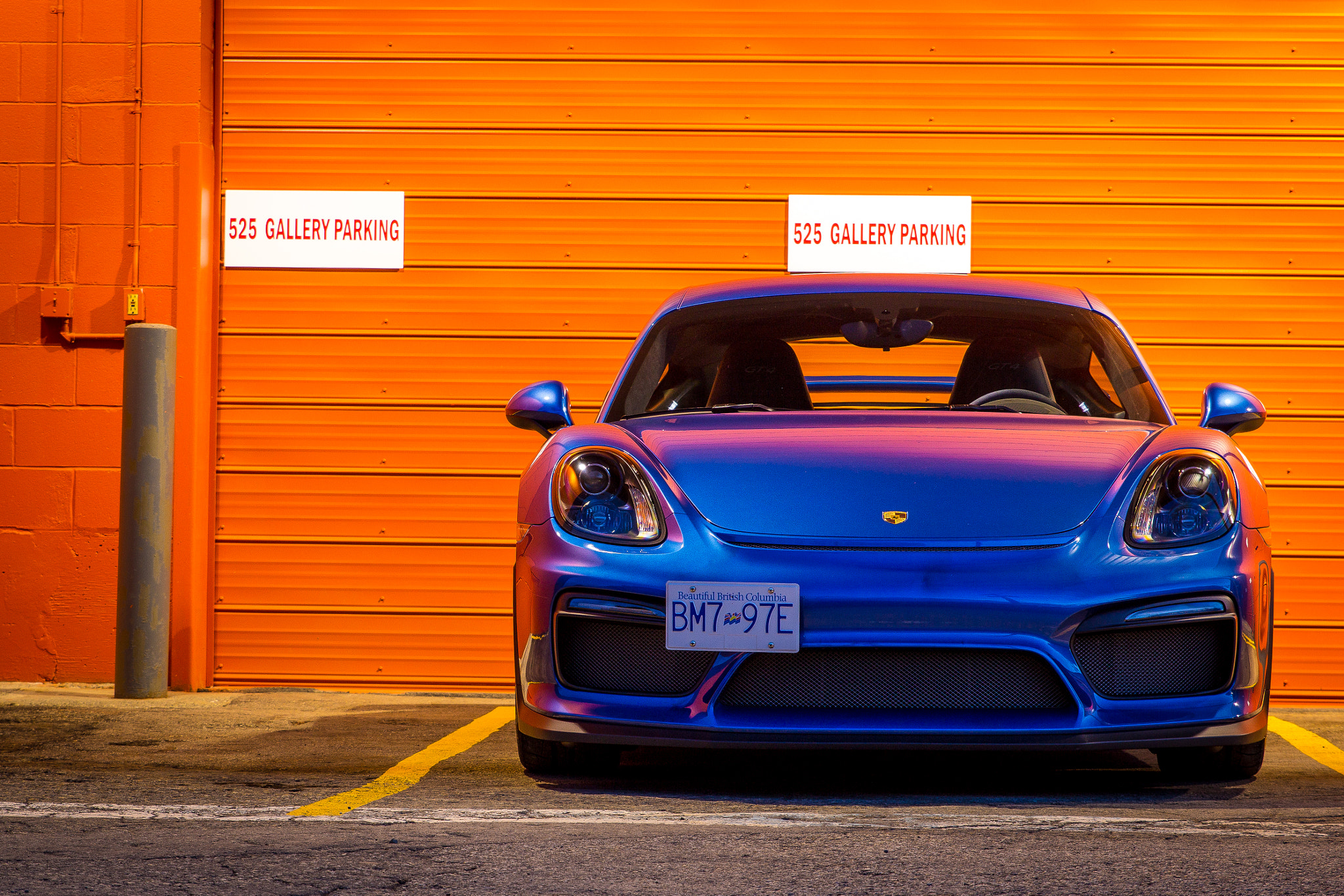 Sigma 24-70mm F2.8 EX DG Macro sample photo. 2016 porsche gt4 photography