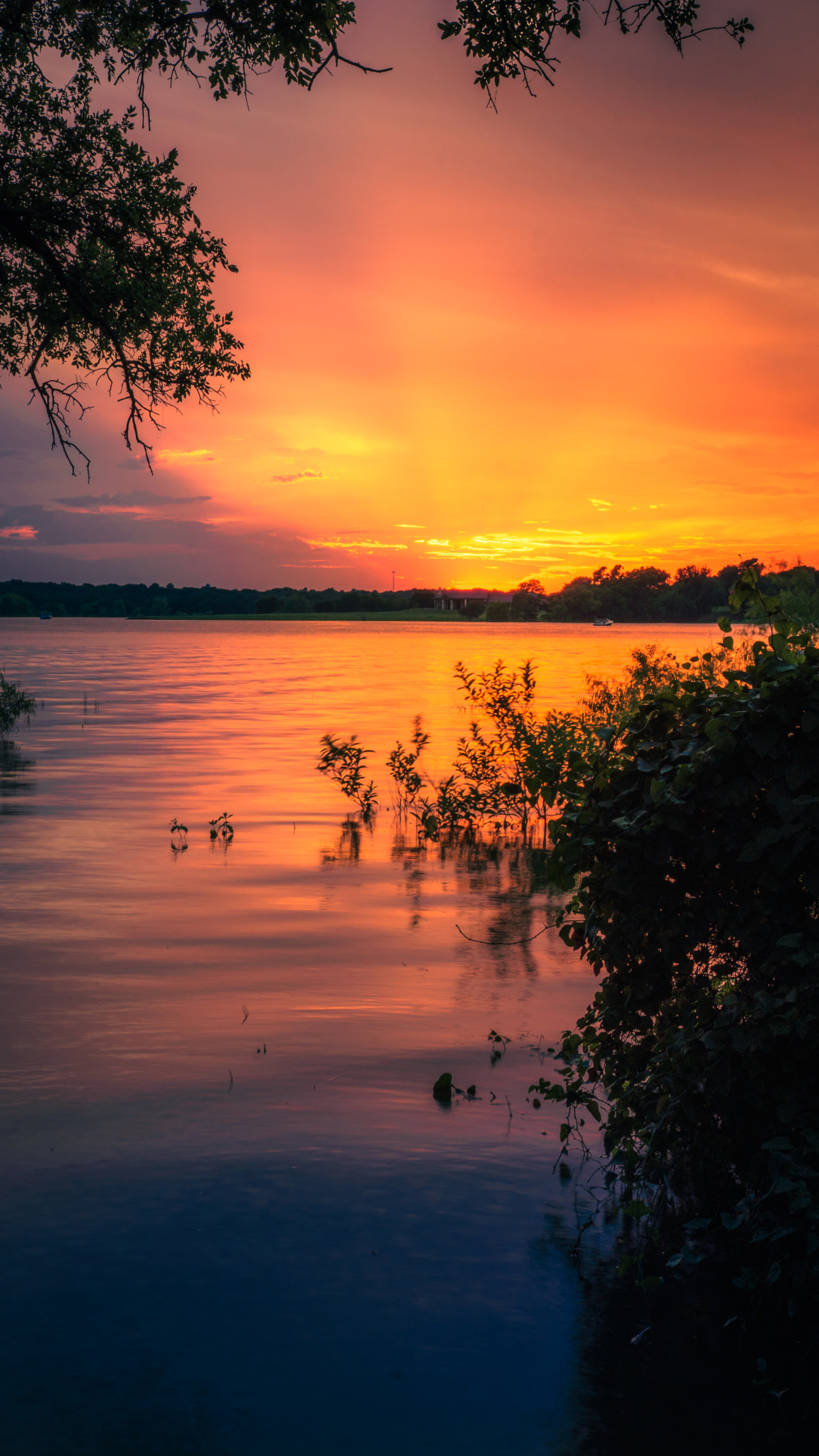18-35mm F1.8 sample photo. Lewisville sunset photography