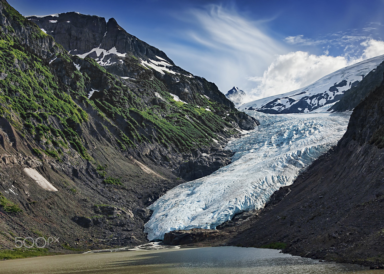Canon EF 28-300mm F3.5-5.6L IS USM sample photo. Bear glacier, stewart bc photography