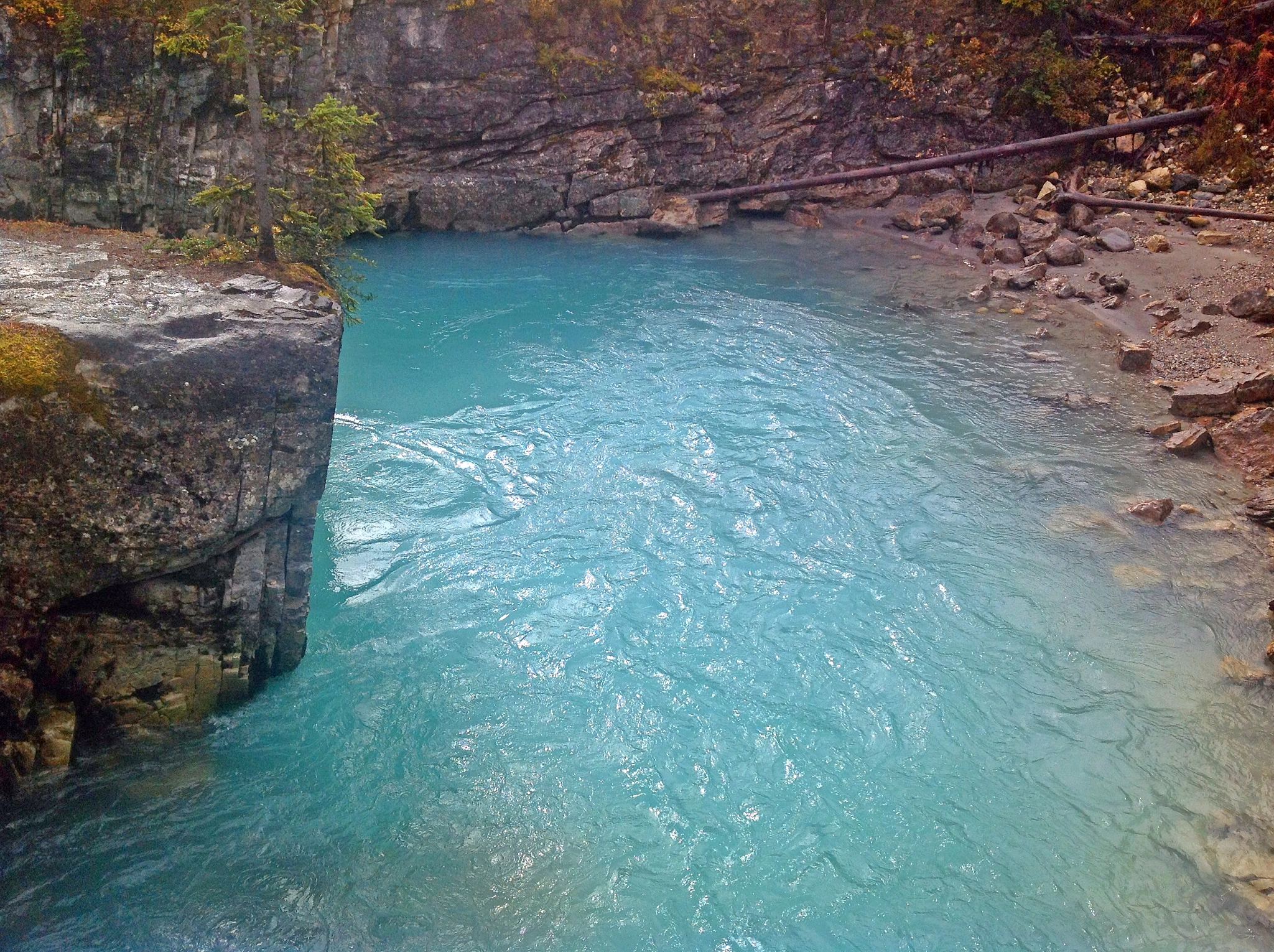 Blux Touch Blux Camera V1.1 sample photo. Beautiful water. marble canyon, tokumm creek, kootenay national park, british columbia, canada photography