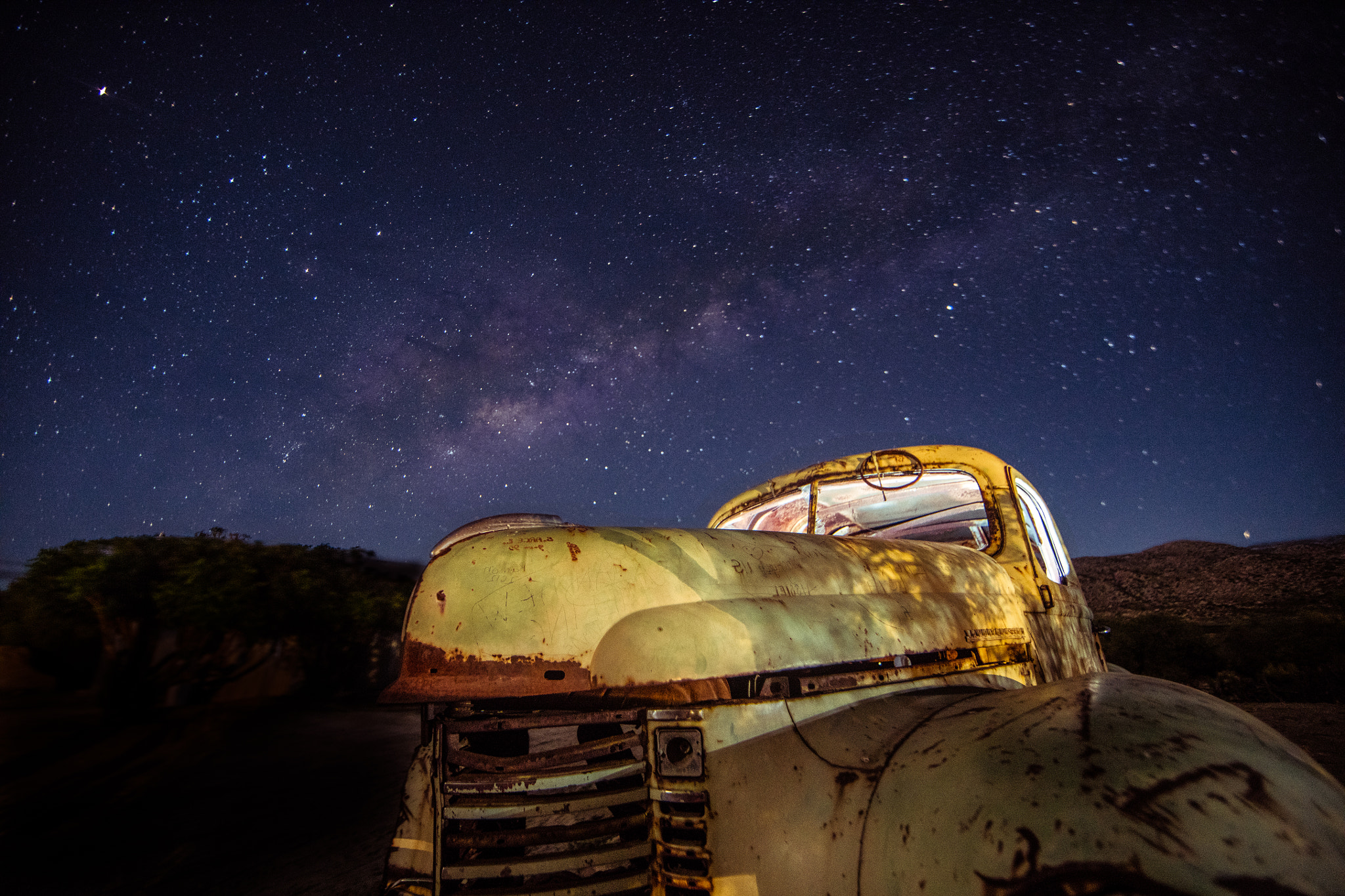 Canon EF 14mm F2.8L II USM sample photo. Star truck photography