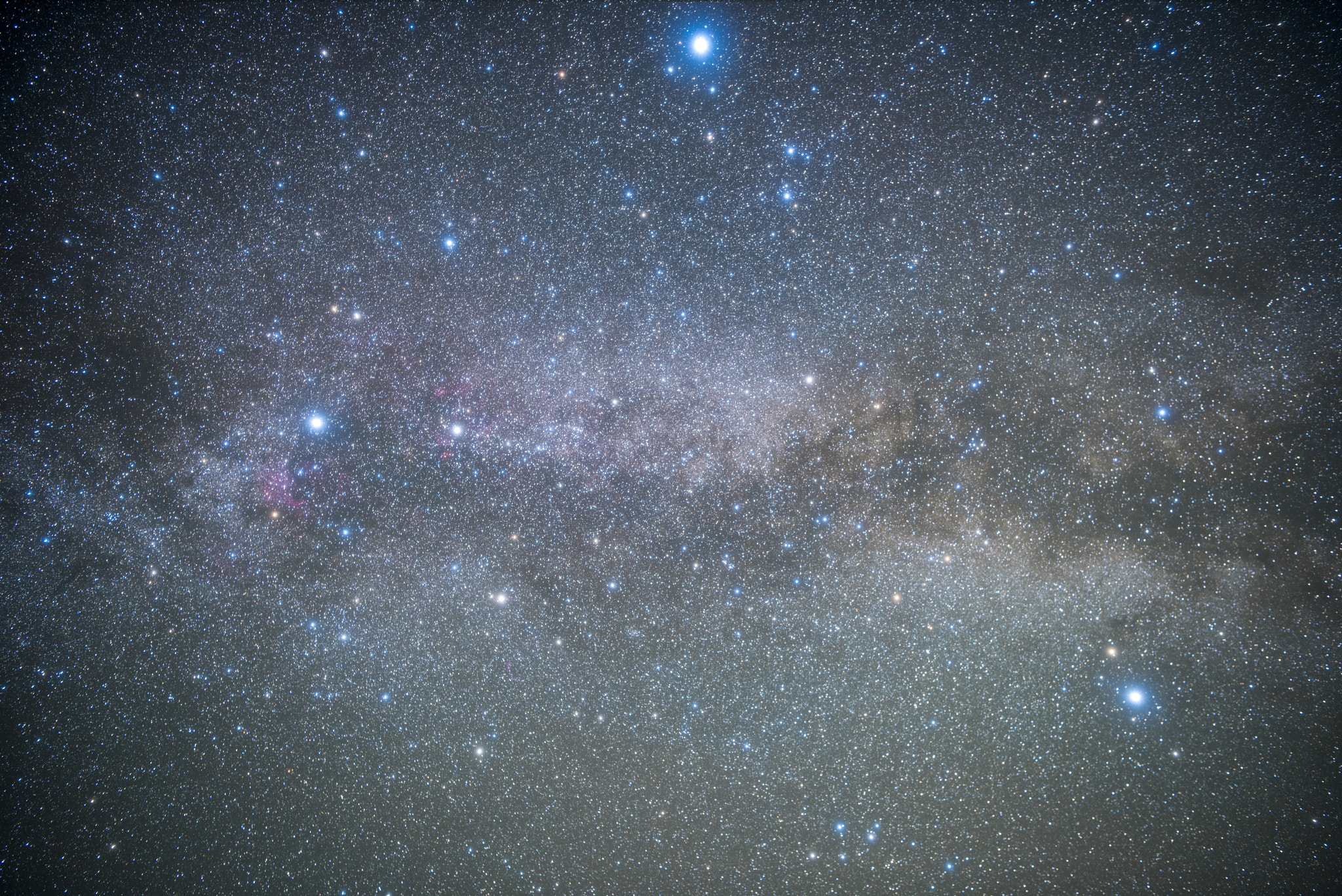 Nikon D810A + Nikon AF-S Nikkor 24-70mm F2.8E ED VR sample photo. Cygnus constellation photography