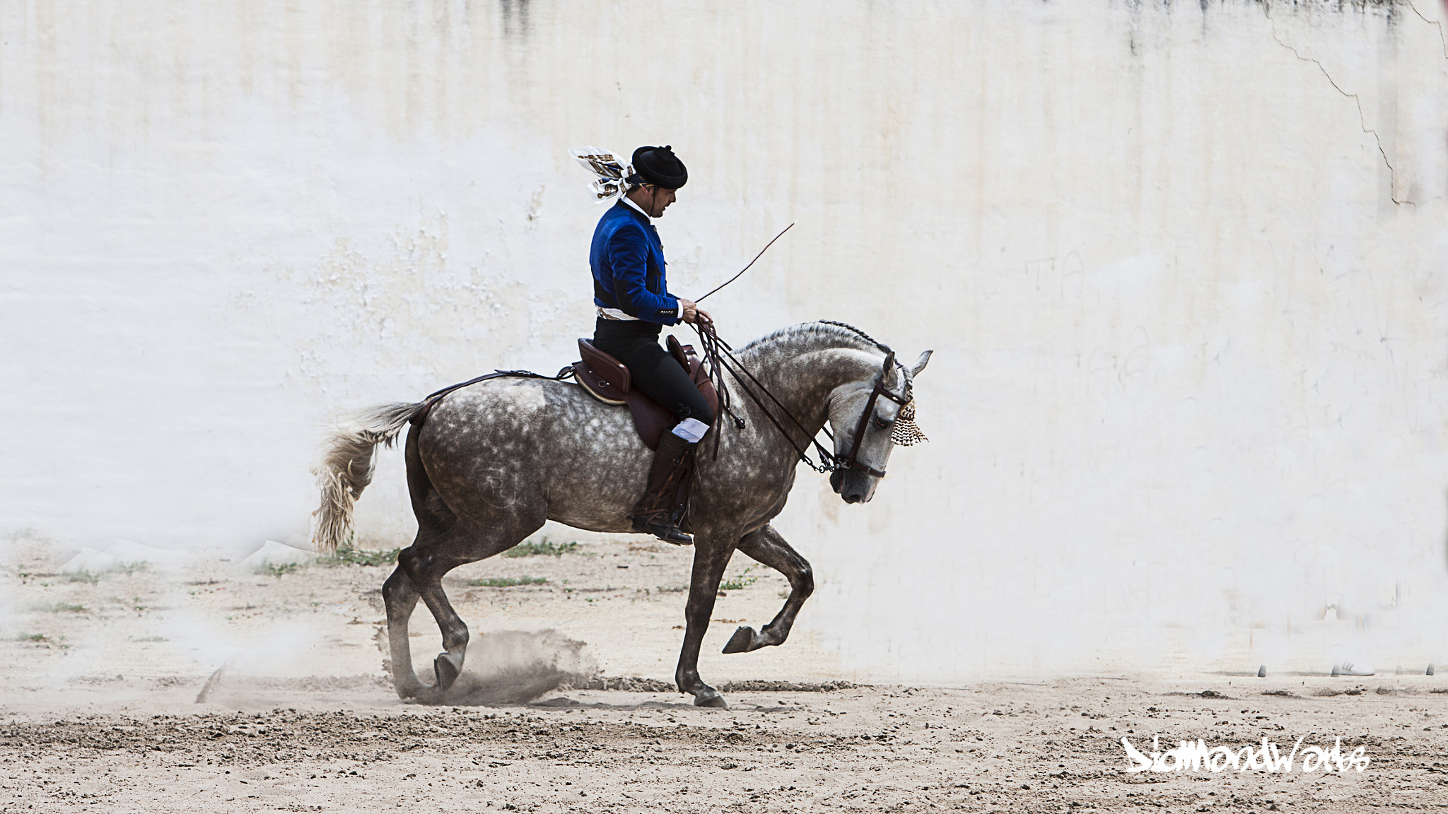 Canon EF 70-200mm F2.8L IS USM sample photo. Jinete y caballo photography
