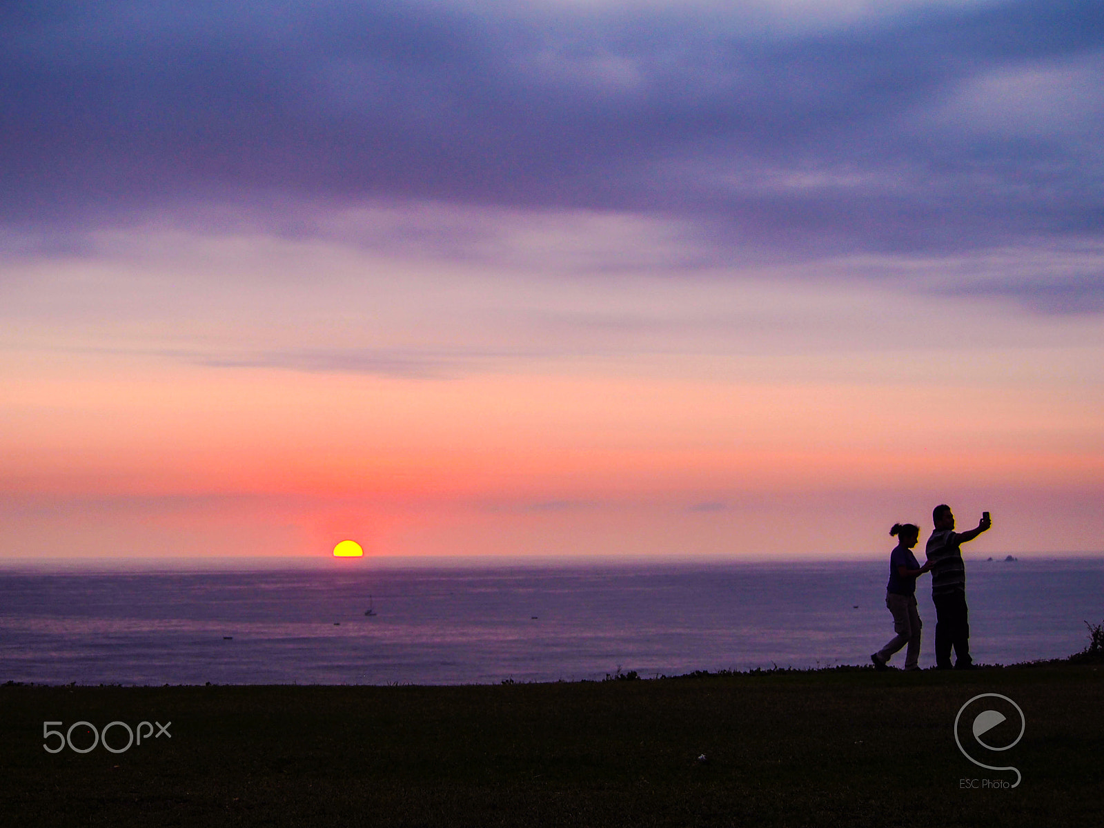 Olympus PEN E-PM2 sample photo. Purple sunset photography