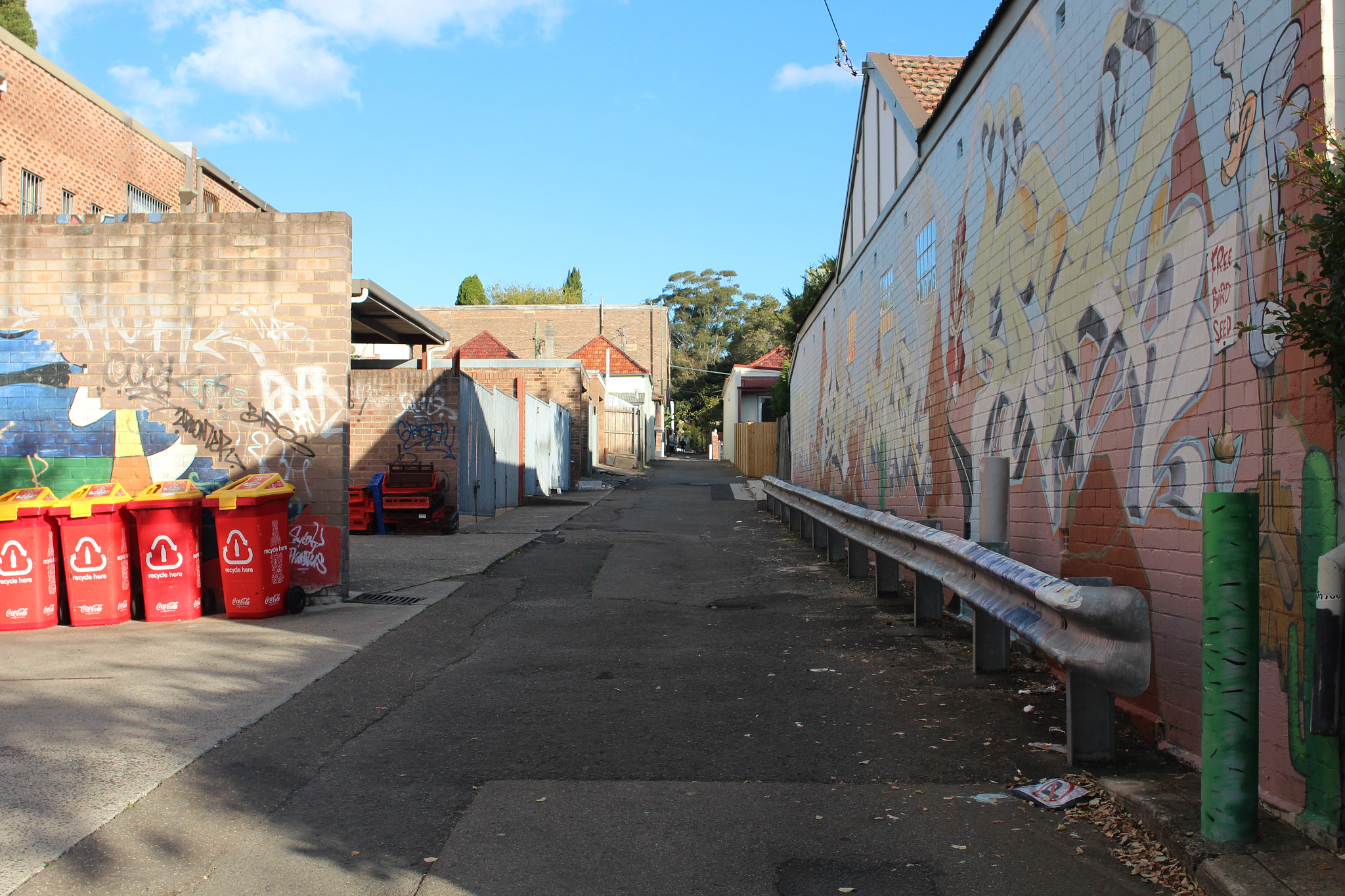 Canon EF 24mm F2.8 IS USM sample photo. Back alley in leichhardt photography