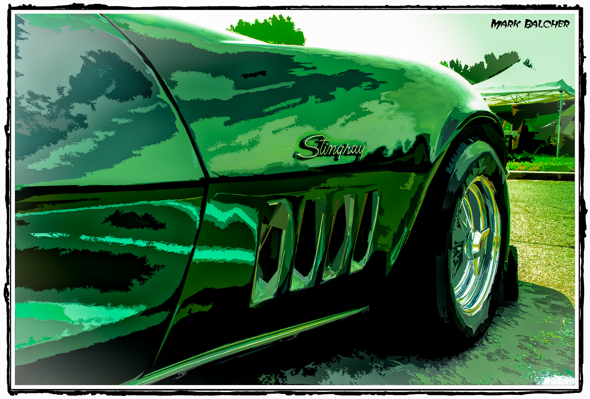 Pentax K-x sample photo. Corvette stingray meriden auto show photography