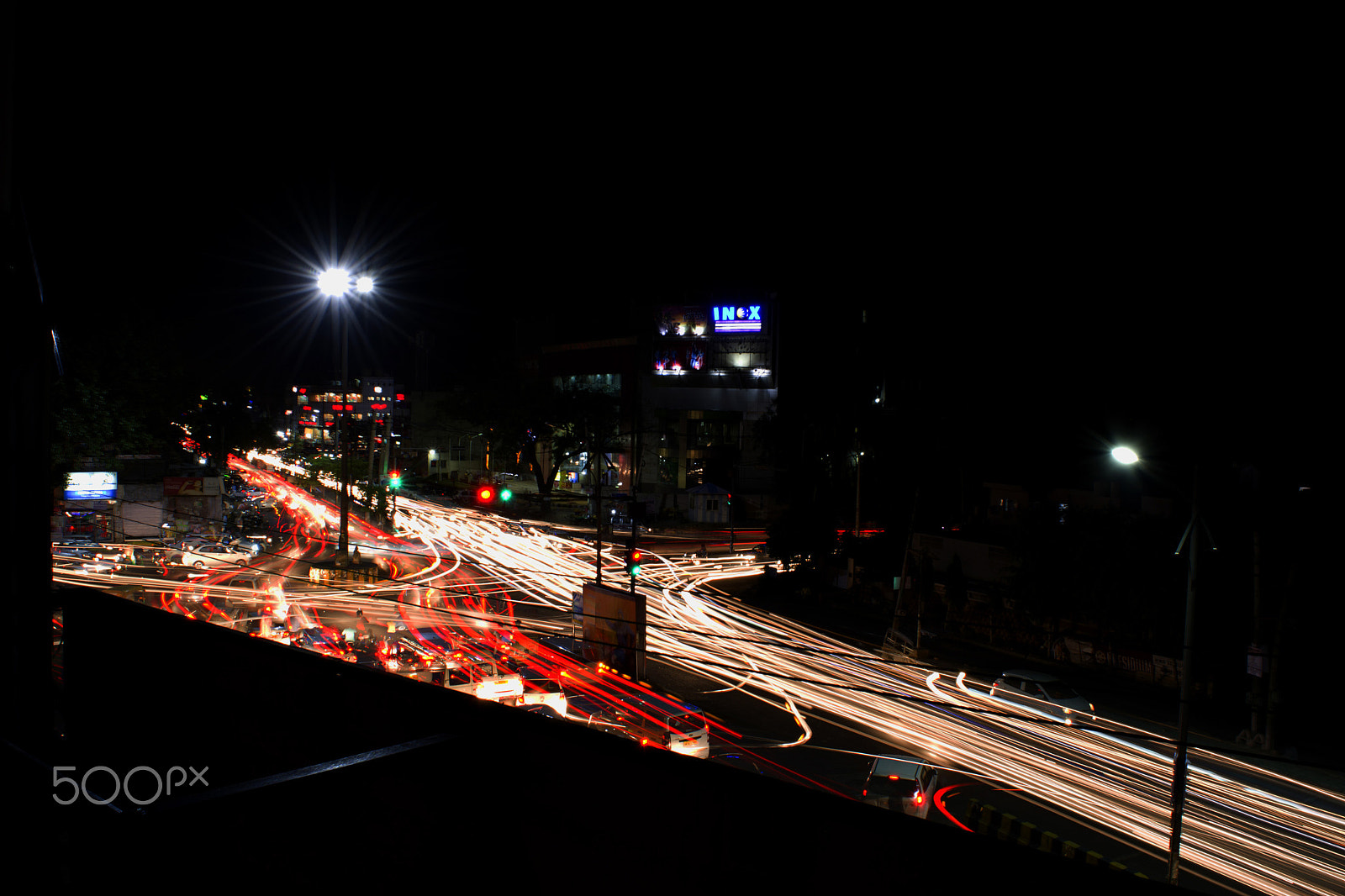 Nikon D5200 + Nikon AF Nikkor 14mm F2.8D ED sample photo. Light trails photography