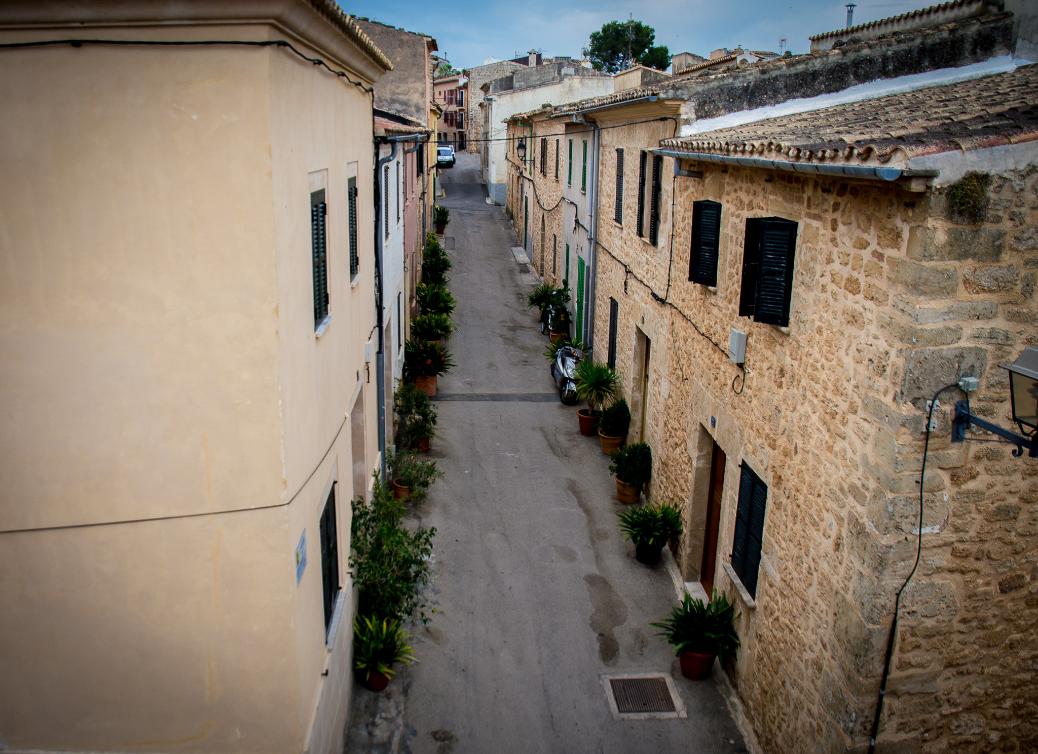 Nikon D3100 sample photo. Street of mallorca photography