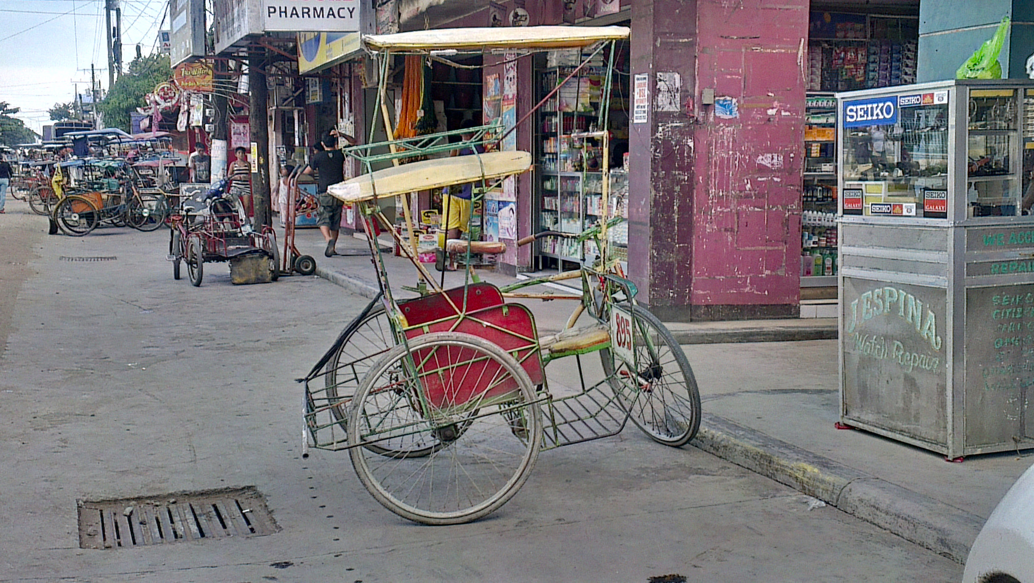 HTC ONE X sample photo. Tricycle photography
