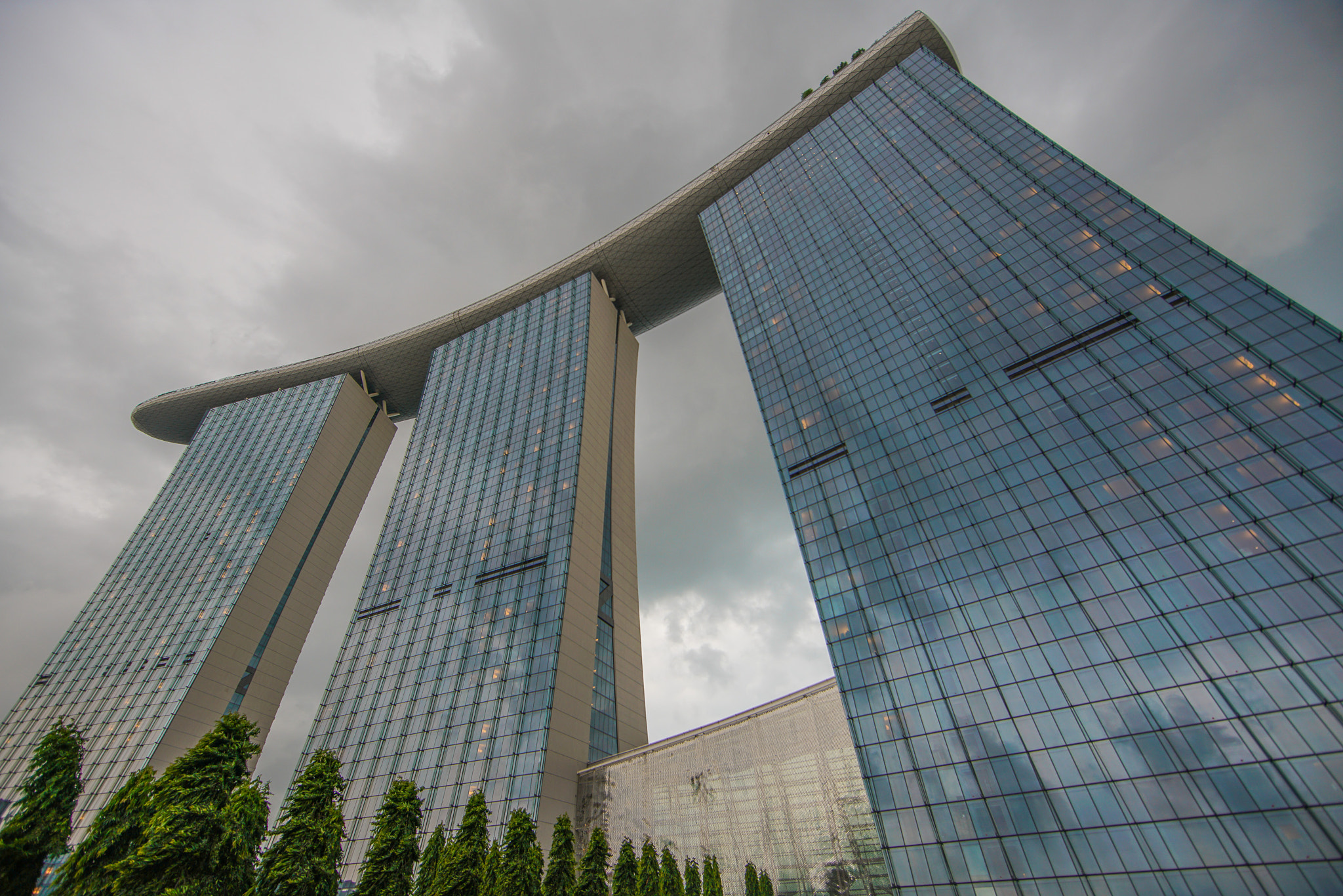 14mm F2.8 G SSM II sample photo. Marina bay sands-view of photography