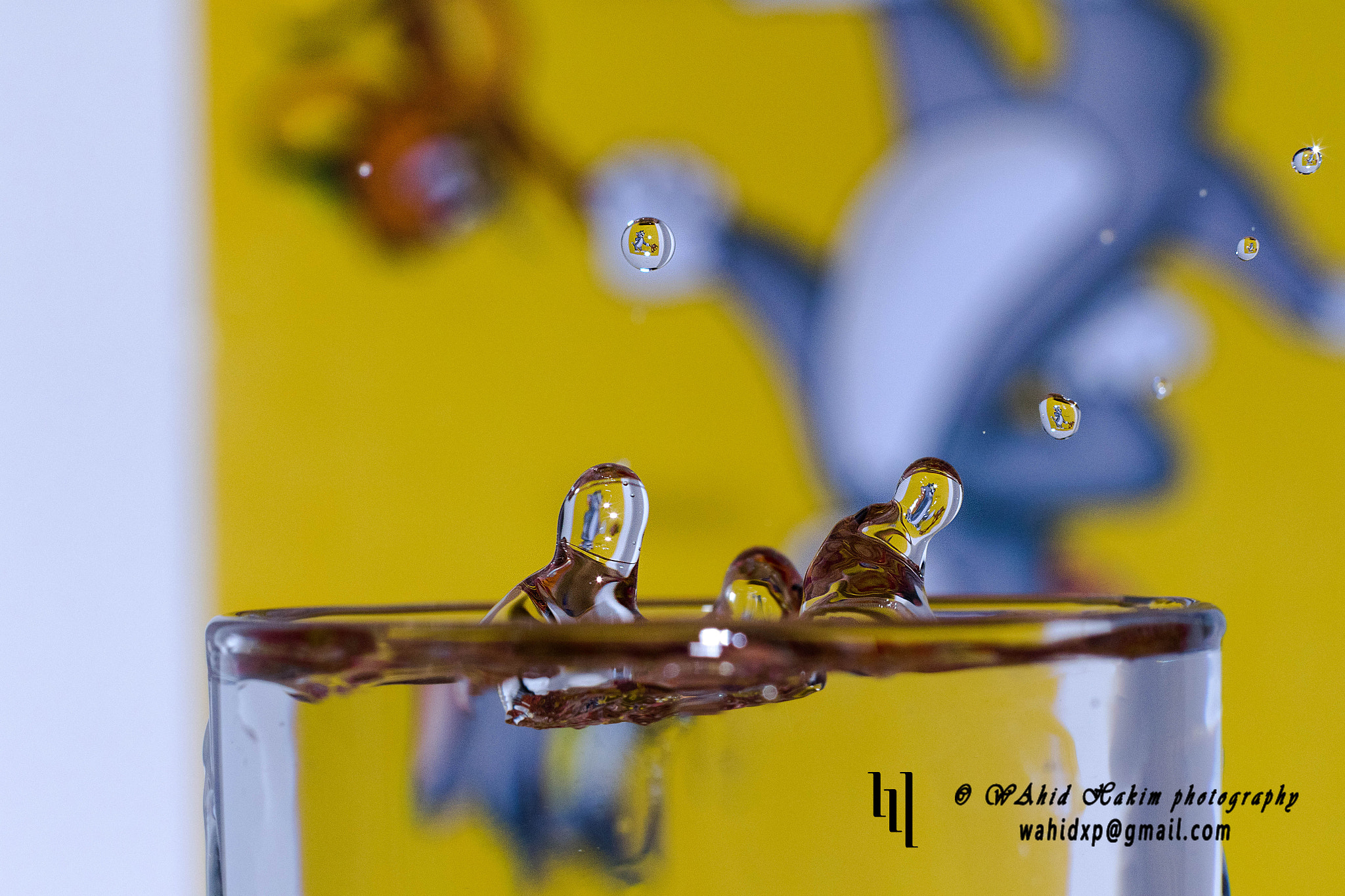 Canon EF 50mm F1.4 USM sample photo. Water splash with tom & jerry photography