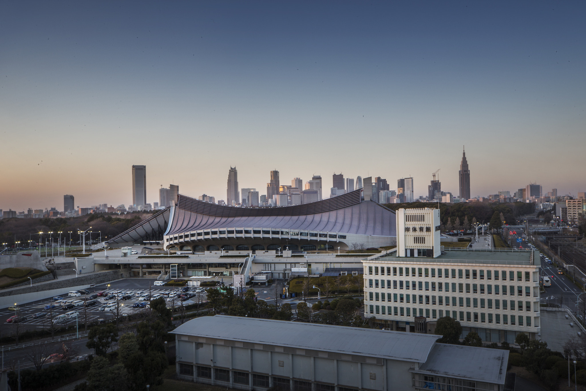 Canon EOS 6D + Sigma 10-20mm F4-5.6 EX DC HSM sample photo. Meiji jingu stadium photography
