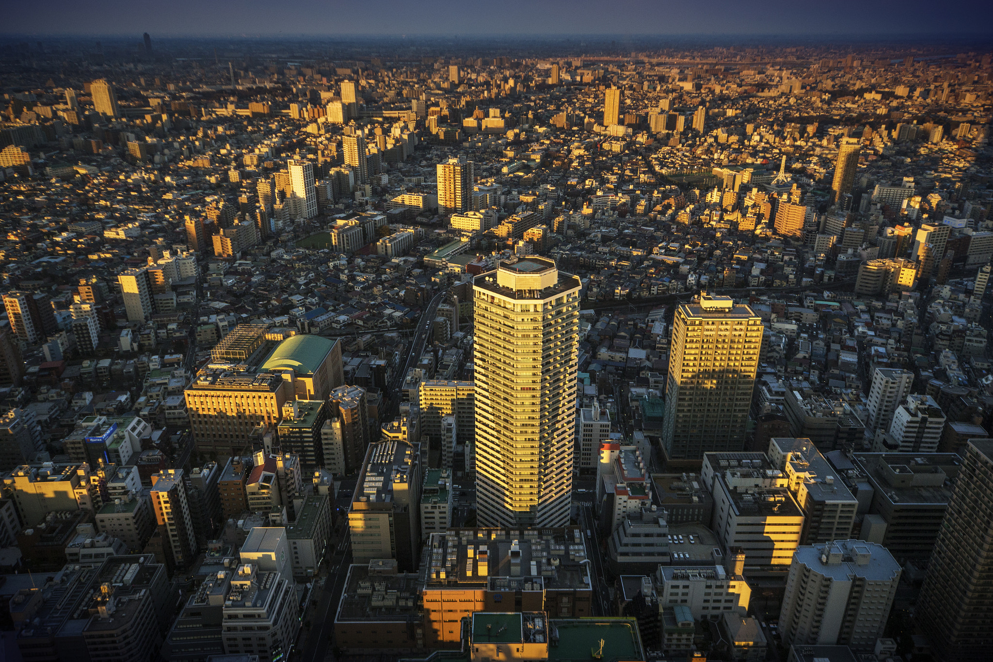 Canon EOS 6D + Sigma 10-20mm F4-5.6 EX DC HSM sample photo. View ikebukuro sunset photography
