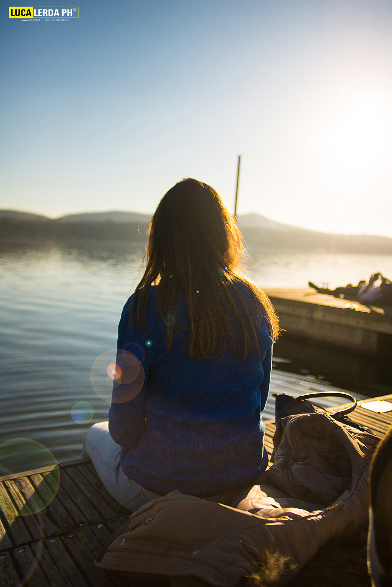 Nikon D610 + Sigma 20-40mm F2.8 sample photo. Girl - lago di viverone photography