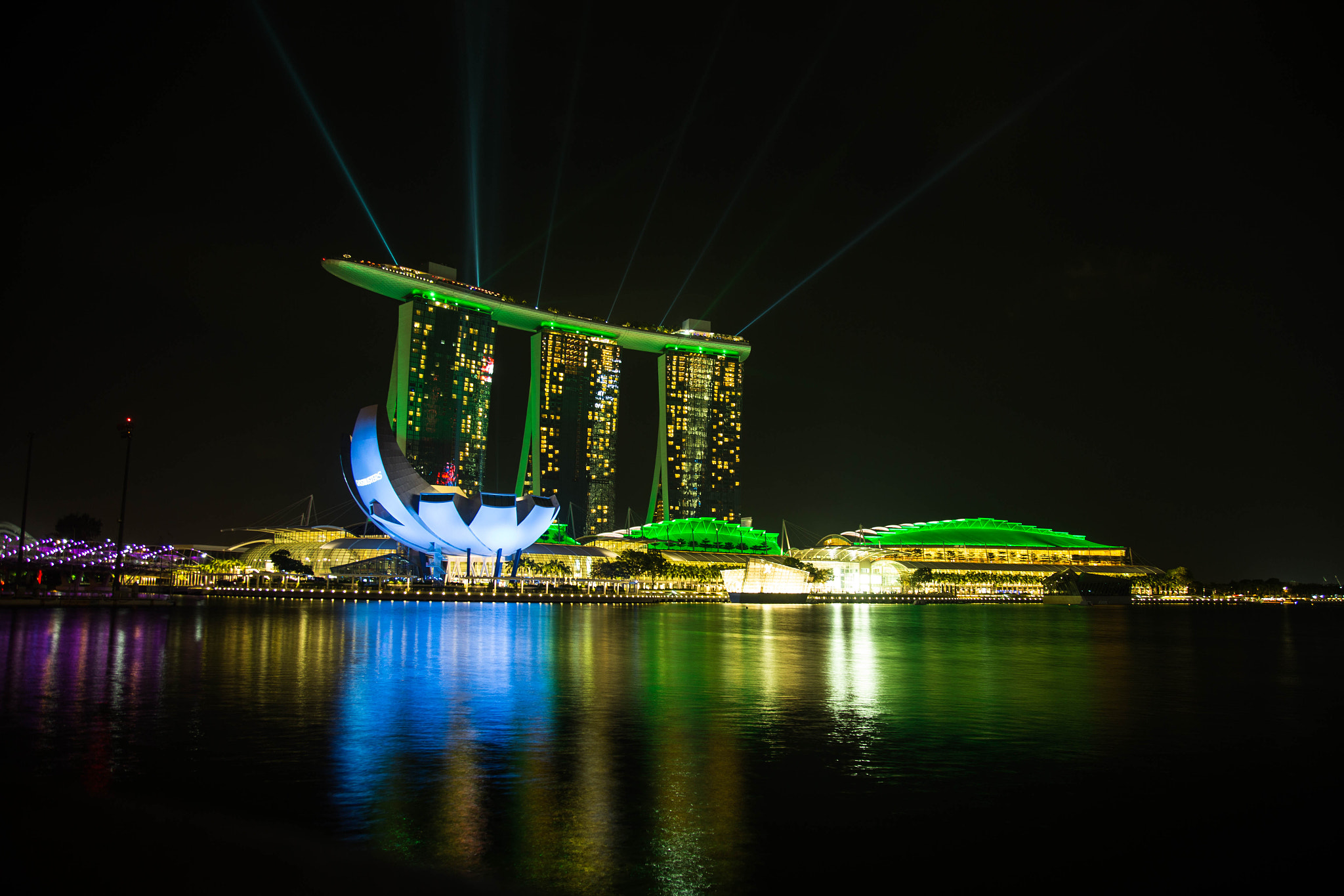 Marina Bay Sands by Night