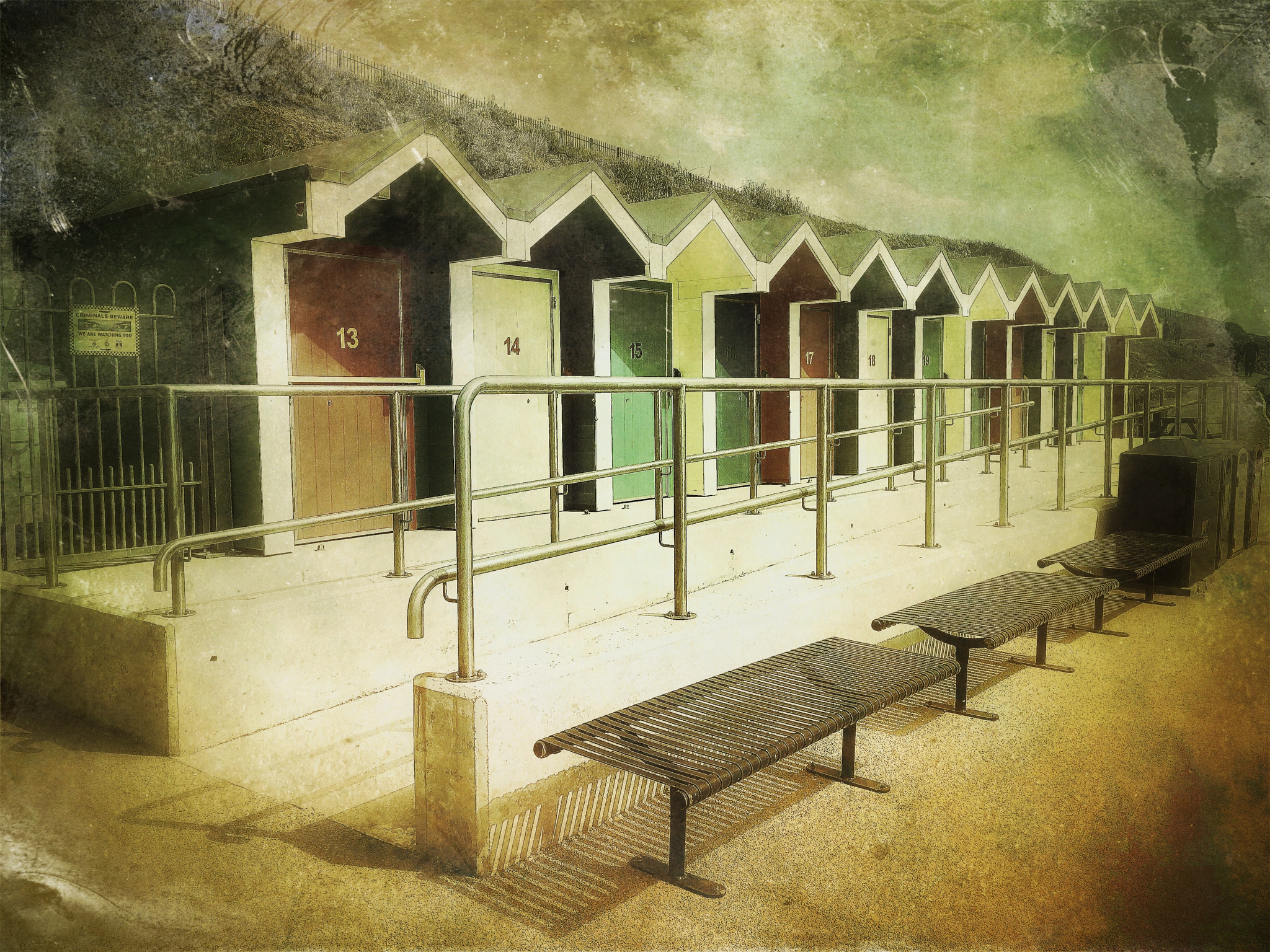 Hipstamatic 313 sample photo. Criminals photography