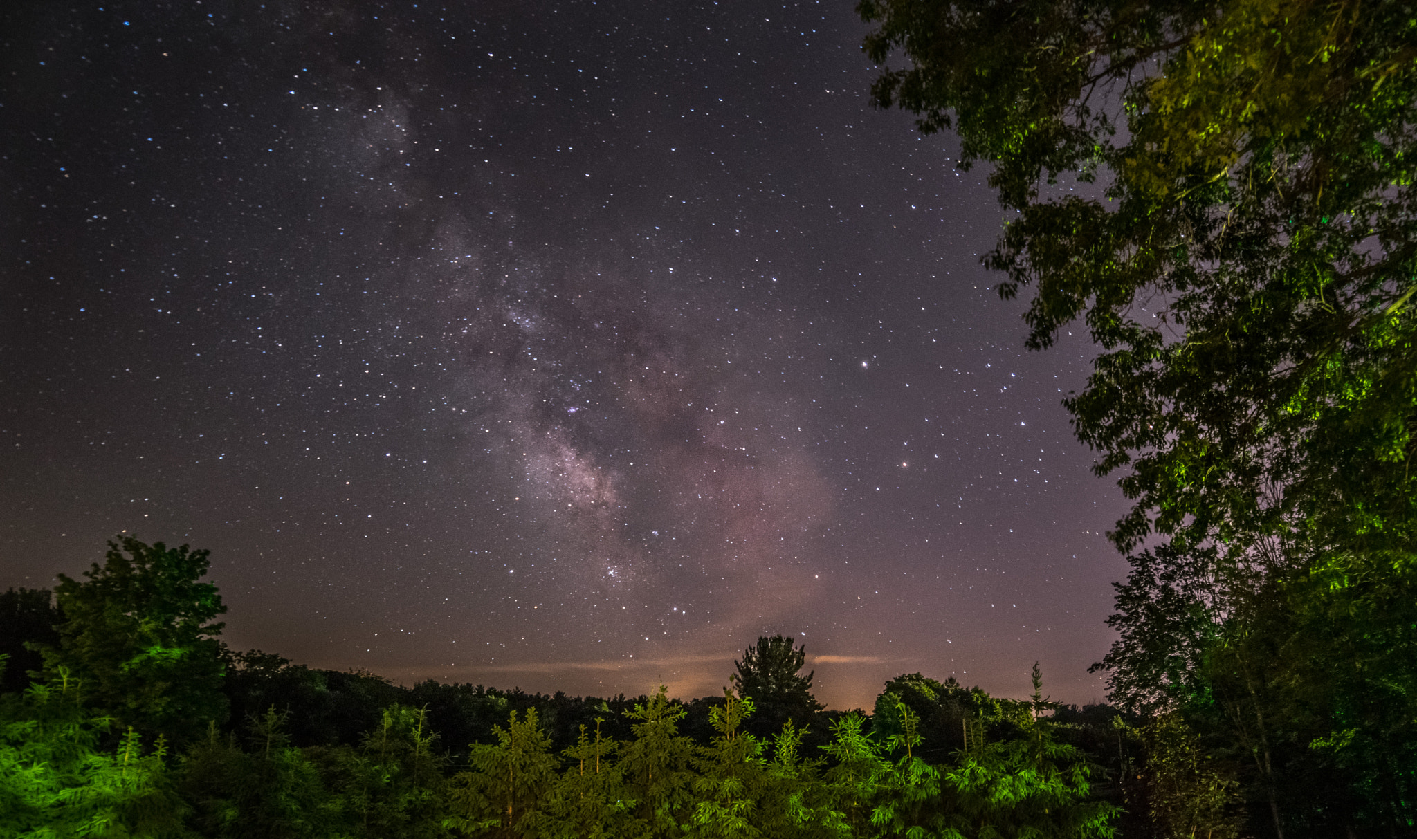Samyang 14mm F2.8 ED AS IF UMC sample photo. Galactic core photography