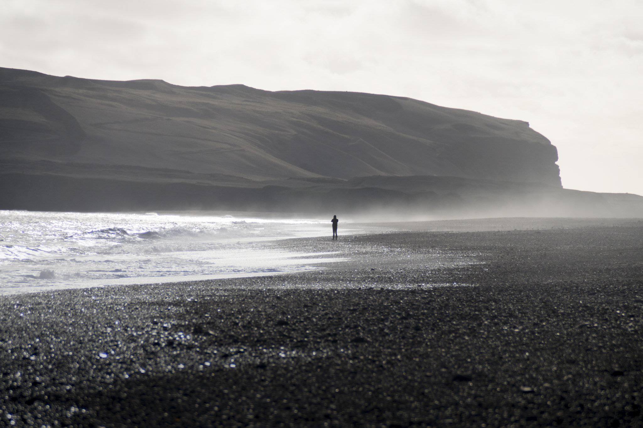 Sony DT 18-200mm F3.5-6.3 sample photo. Lonely man photography