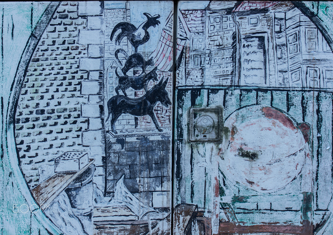 150-600mm F5-6.3 DG OS HSM | Contemporary 015 sample photo. Street art bremen photography