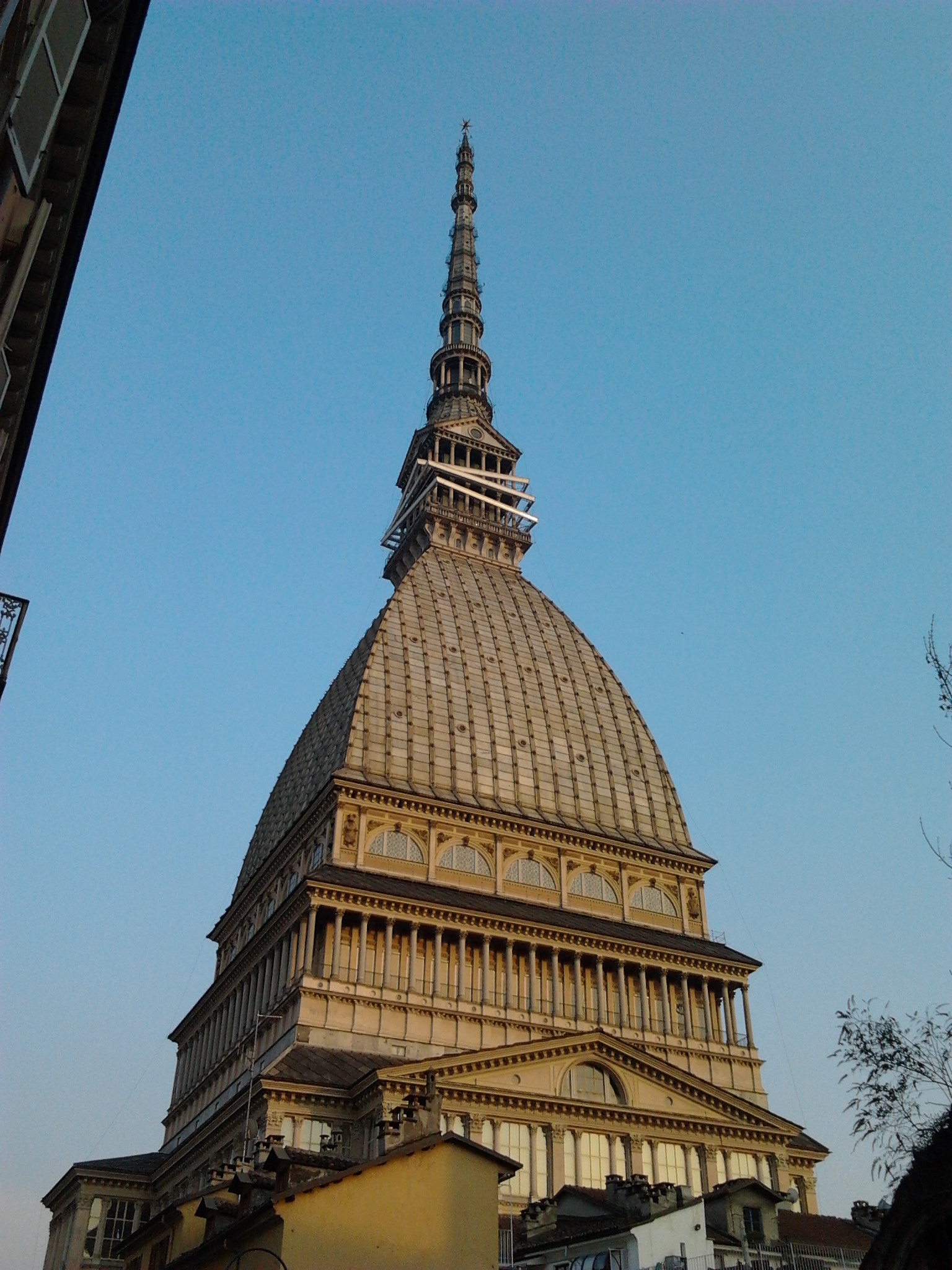 Samsung Galaxy Gio sample photo. Mole antonelliana photography