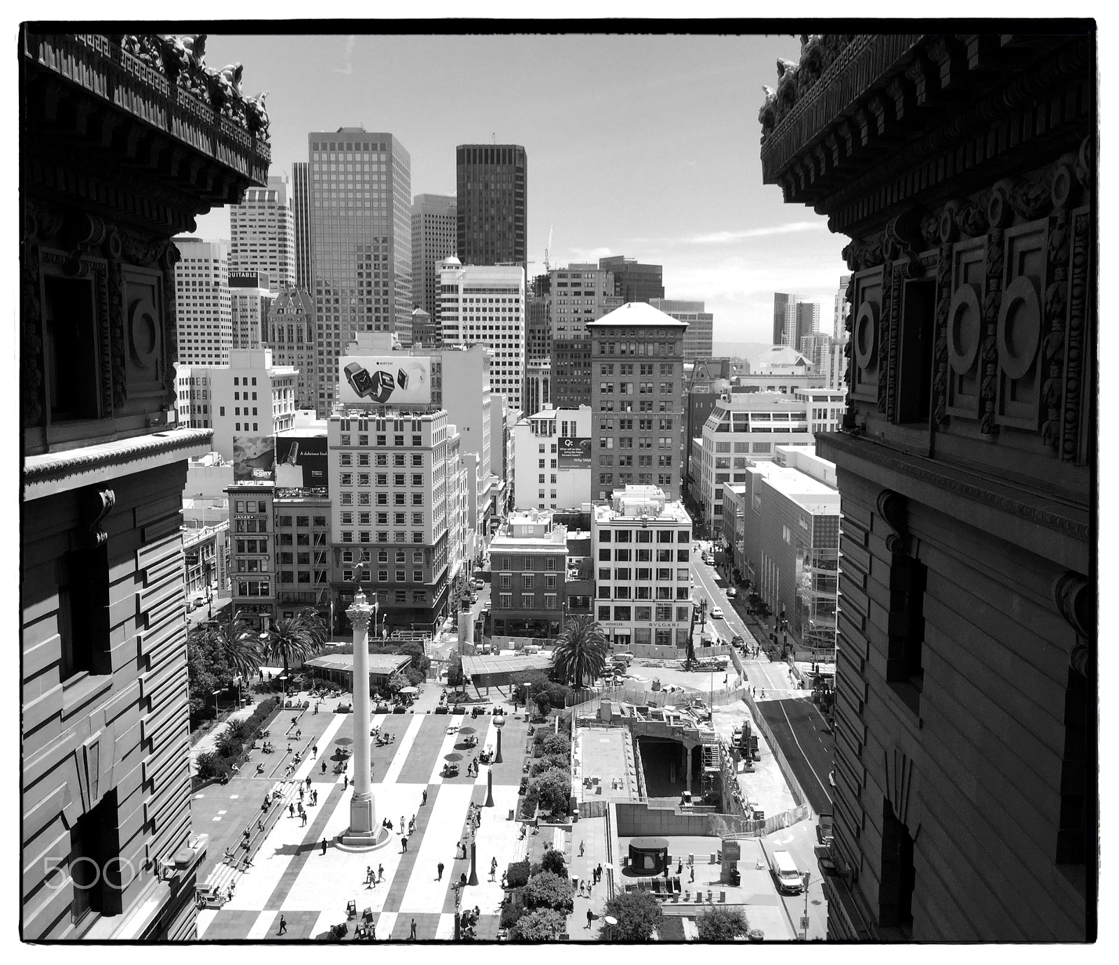 Jag.gr 6x7 for iPhone sample photo. Union square photography