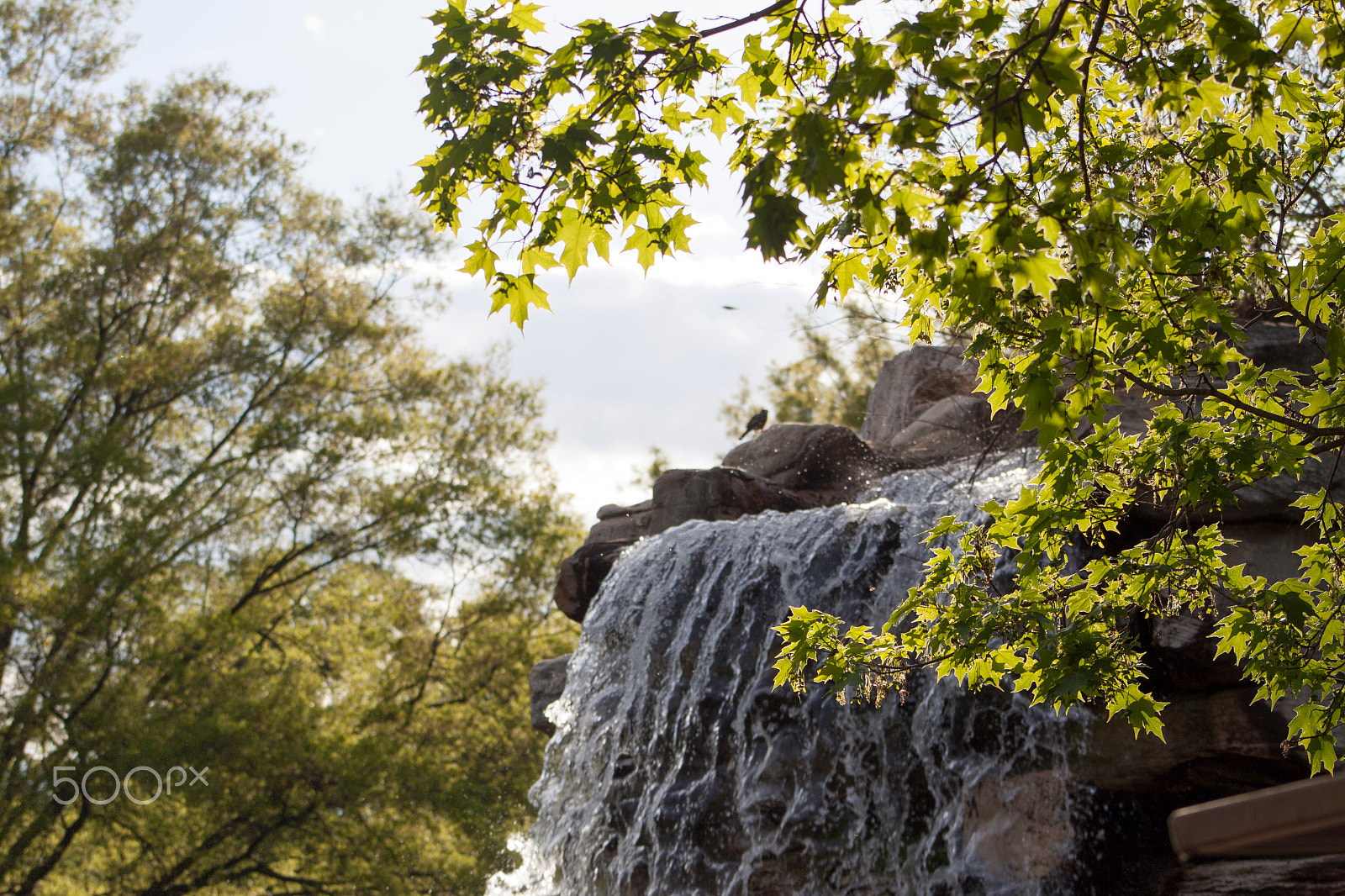 Canon EOS 50D + EF75-300mm f/4-5.6 sample photo. Waterfall photography
