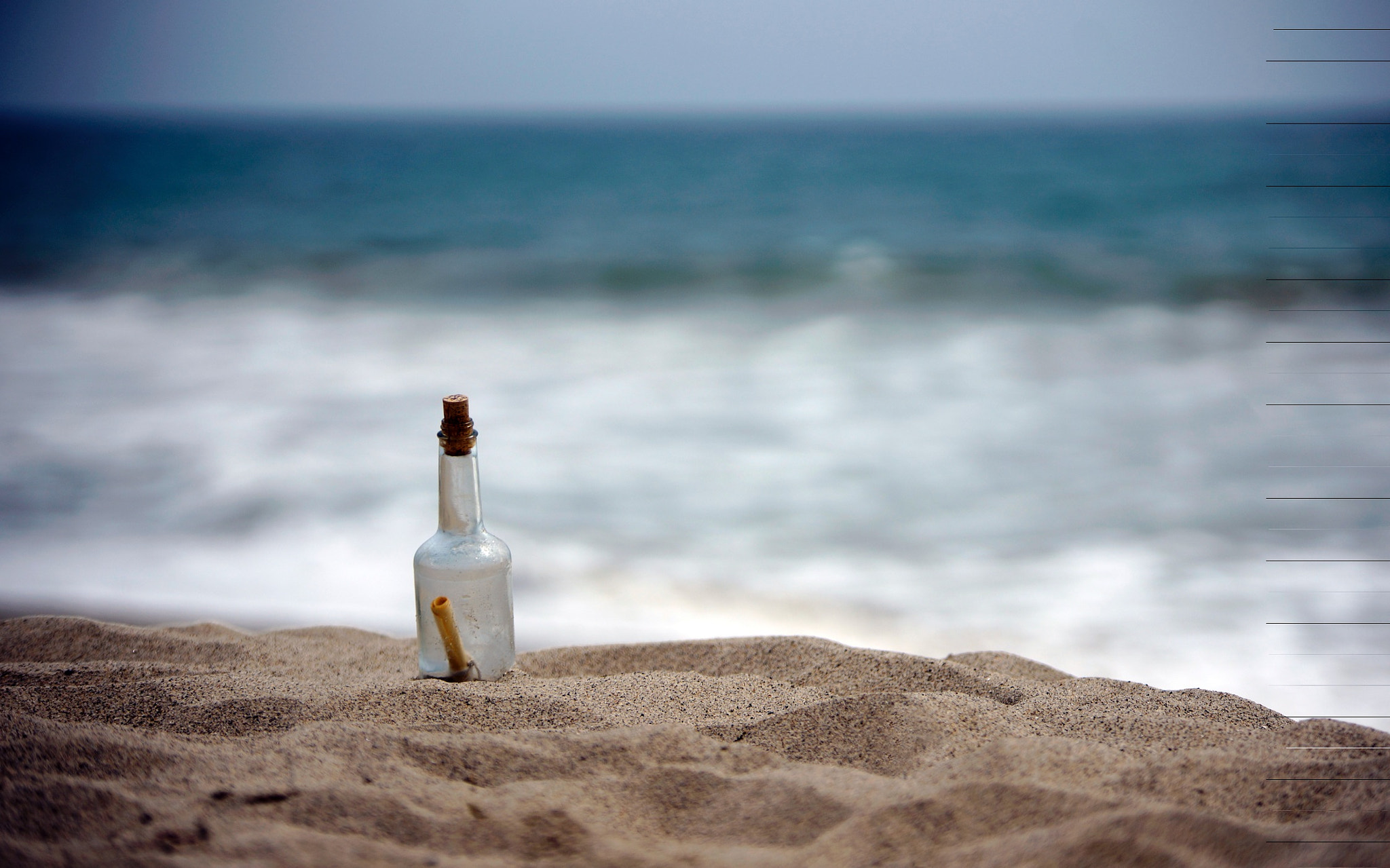 70-200mm F2.8 sample photo. Message in a bottle photography