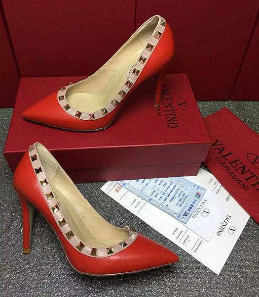 Valentino Sheepskin Pointy 9.5cm High Heels shoes