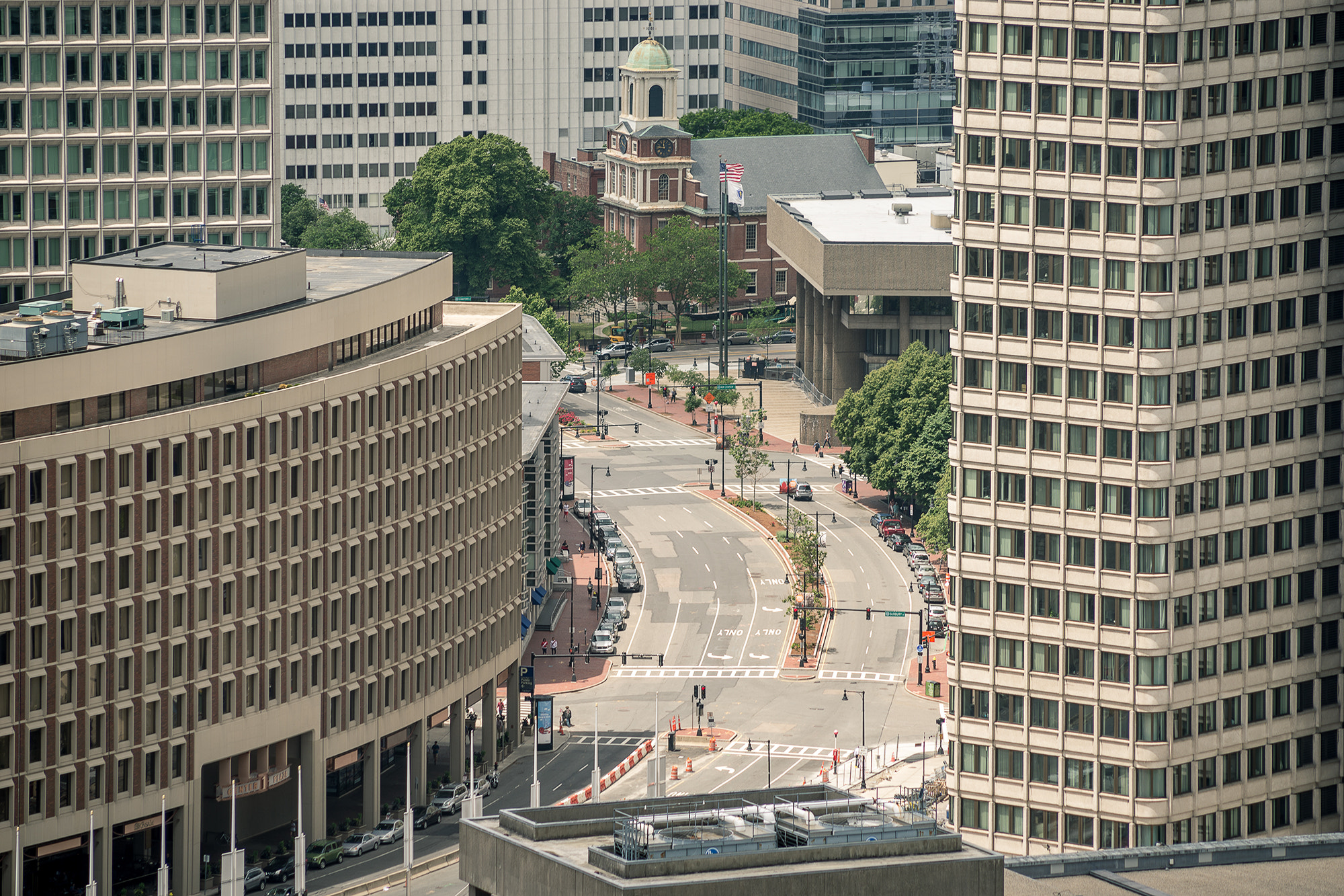 AF Nikkor 70-210mm f/4-5.6D sample photo. Close up of boston city photography