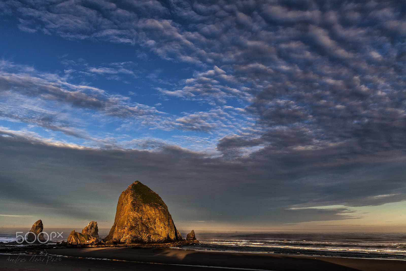 Canon EF 400mm f/2.8L sample photo. Sunrise in cannon beach photography